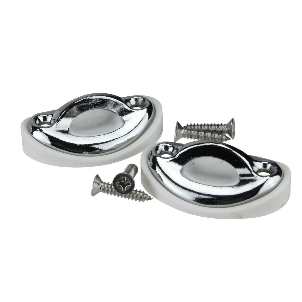 Paquete de 2 anclajes de metal y hule para cuerdas de seguridad de alberca Northlight 32235103