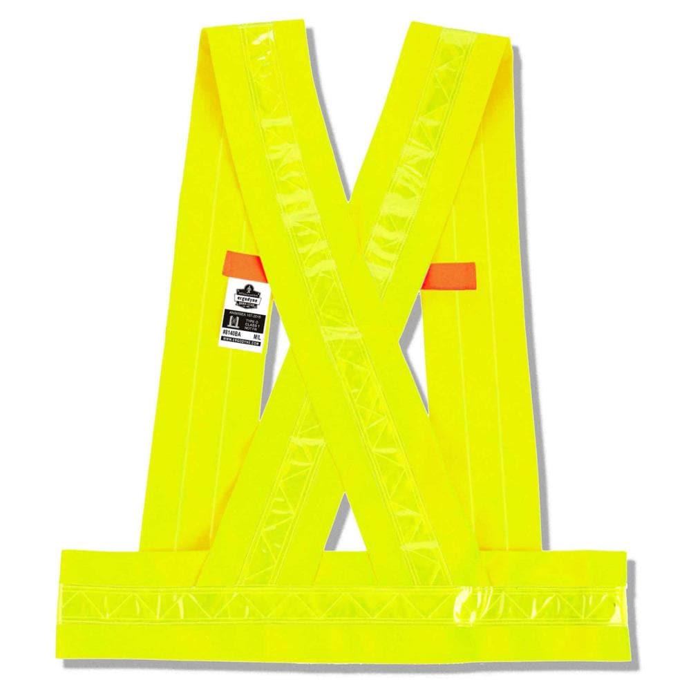 Faja desprendible clase 1 tipo O GloWear Ergodyne 8140Ba Glowear, color lima, talla 3XL+ 27016