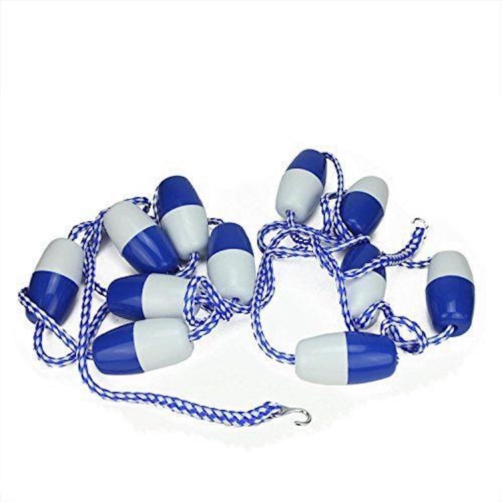 Kit de línea de seguridad de cuerda Blue Torrent para piscinas, 20 pies BS 28851