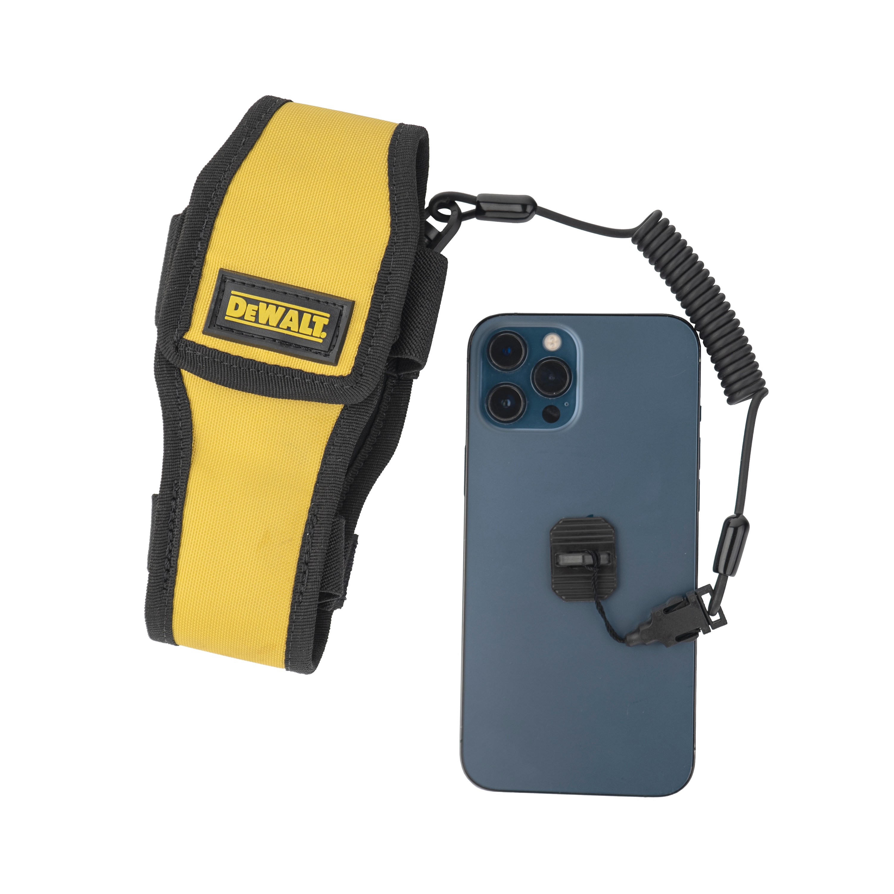 Soporte para teléfono móvil con radio Dewalt y cordón DXDP910600