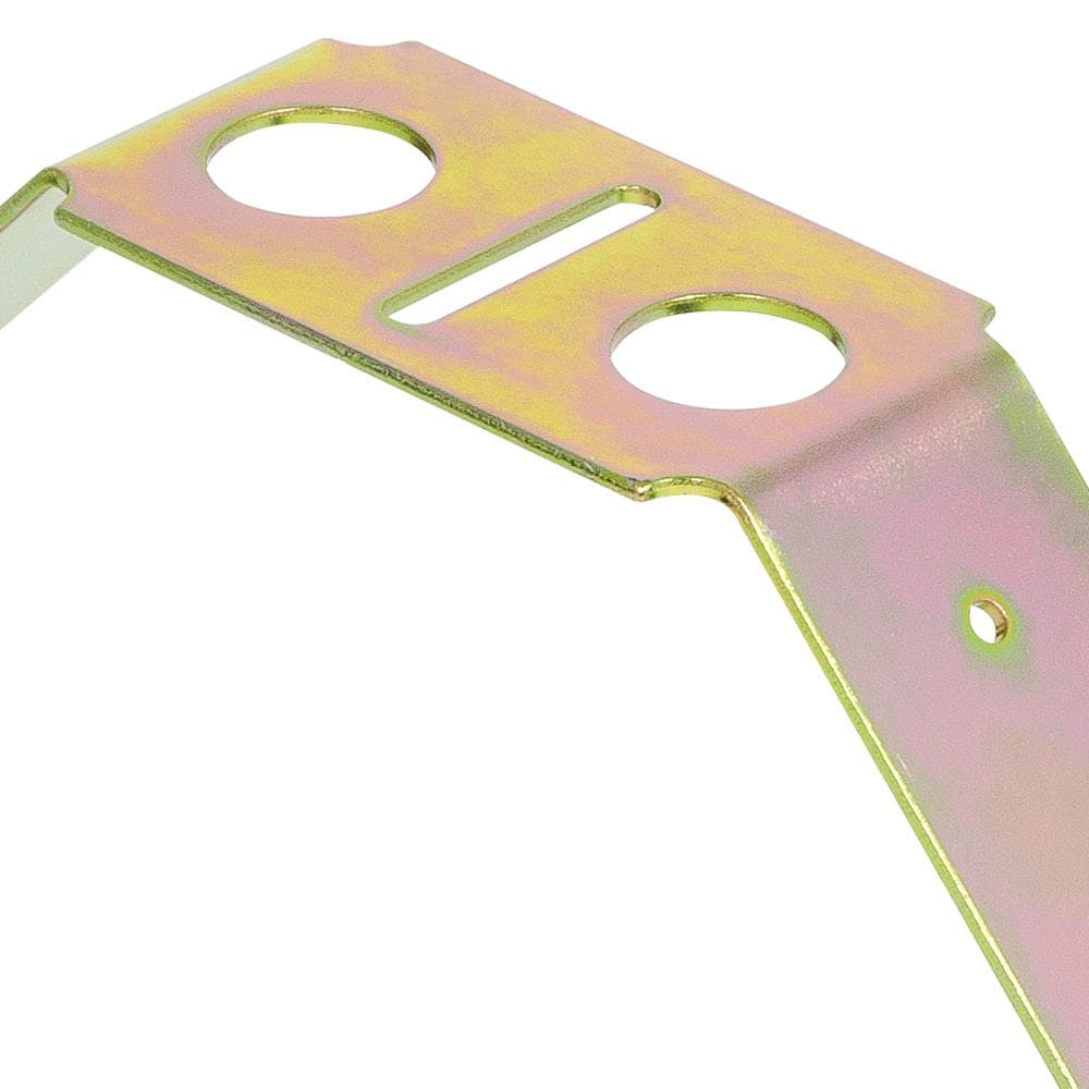 Soporte temporal de acero para anclaje en techo de un solo uso PeakWorks con 8 agujeros para anclajes, Color plata/bronce V8229001