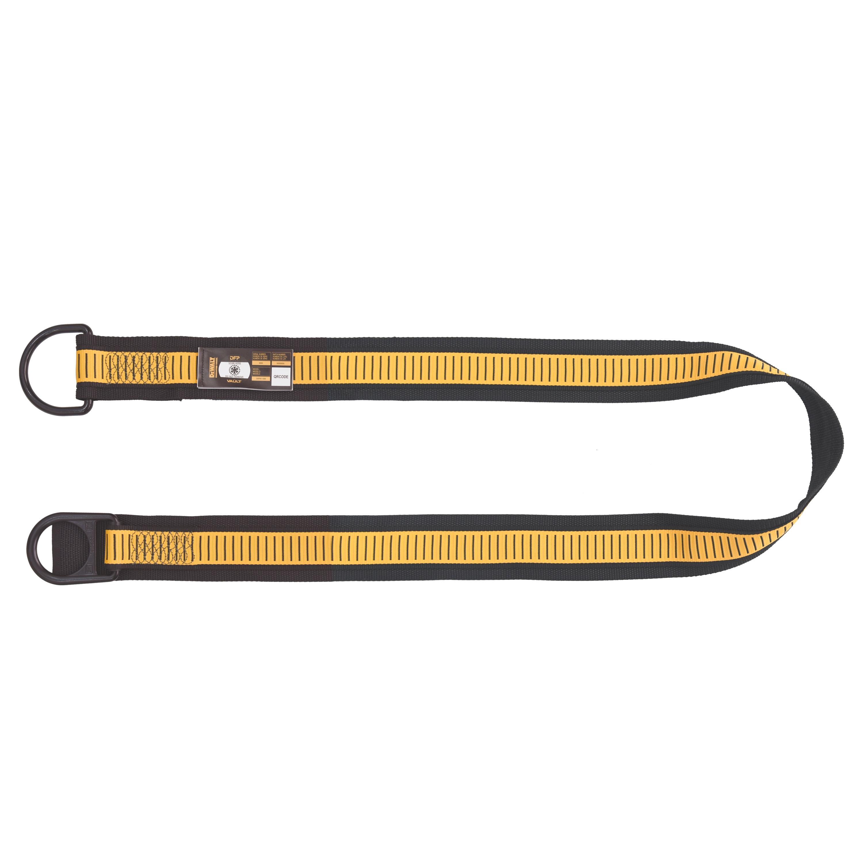 Correa de anclaje para sitio web Dewalt - Choker - Anillos en D grandes y pequeños con almohadilla de desgaste - 6' DXFP811006