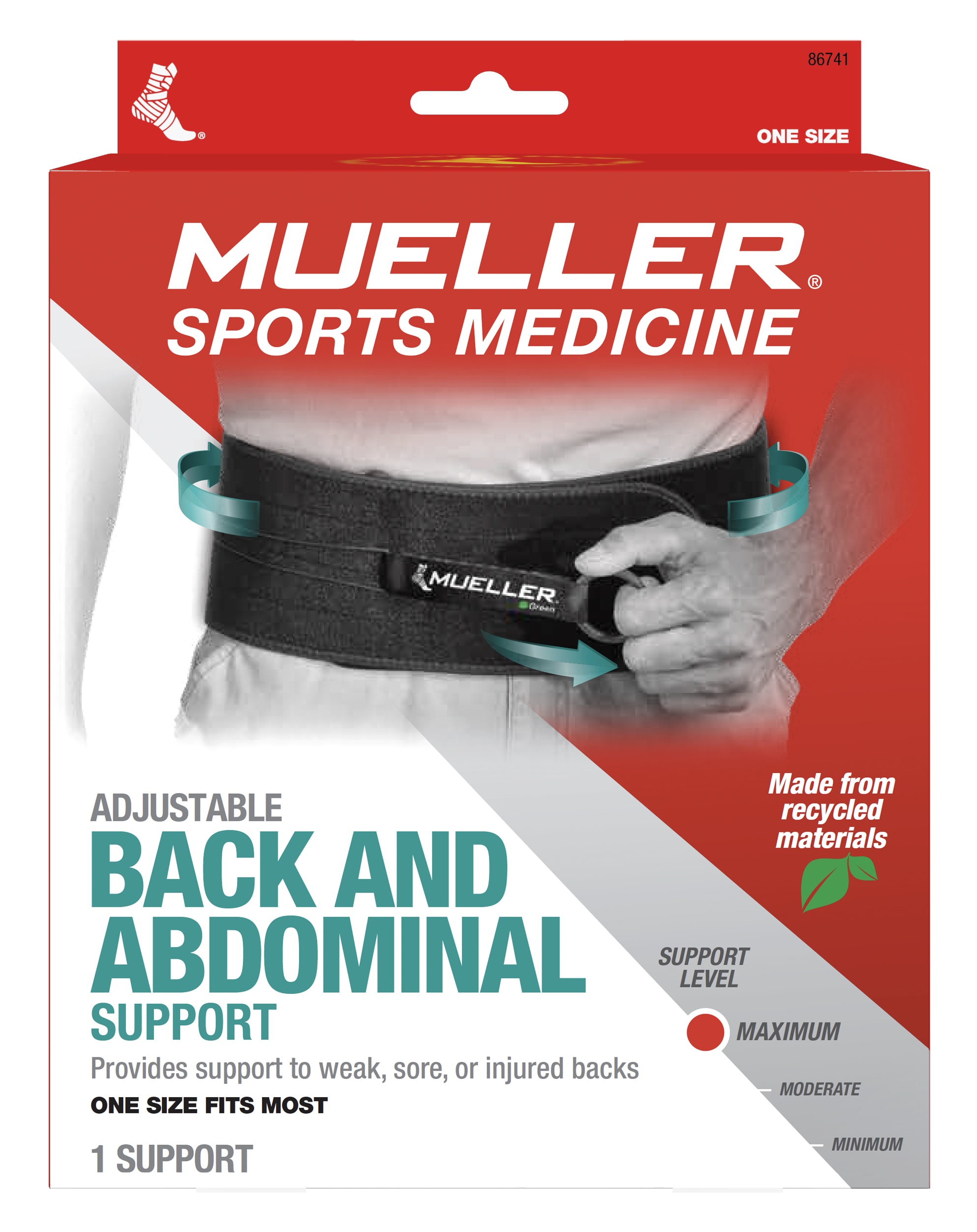 Soporte lumbar / abdominal Mueller Sports Medicine MUE86742