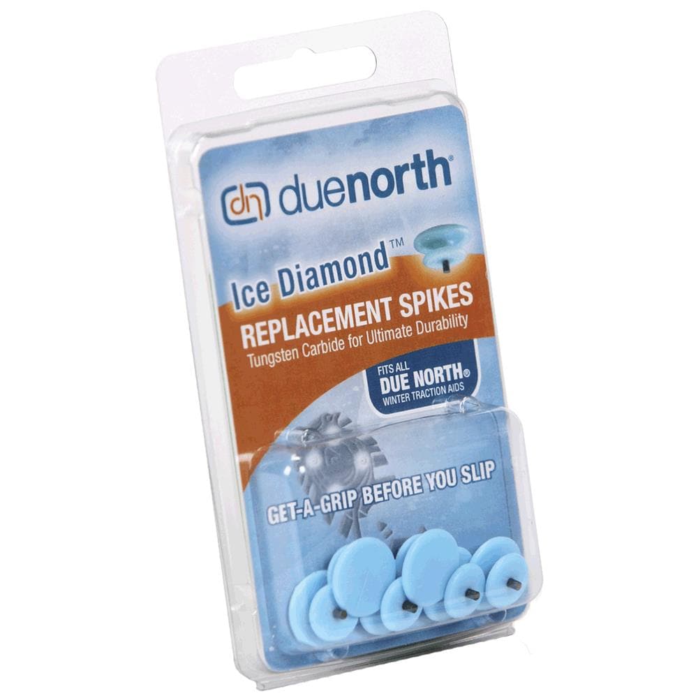 Puntas de reemplazo de hielo Diamante de Due North para Ayudas de Tracción Invernal, Carburo de Tungsteno, Paquete de 6 V3550770-O/S