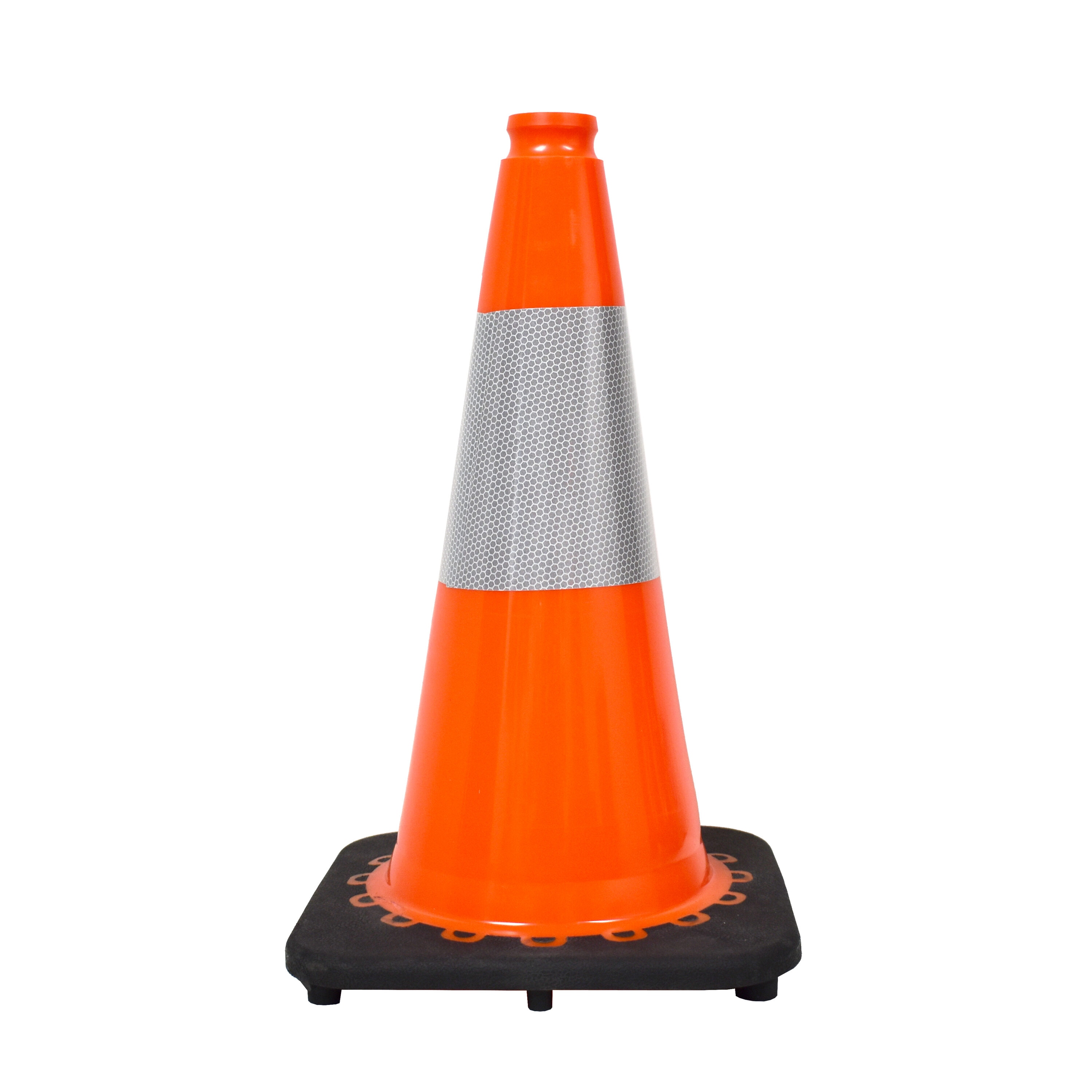 Cono de tráfico de seguridad naranja de 18 pulgadas Producto de Seguridad Cordova