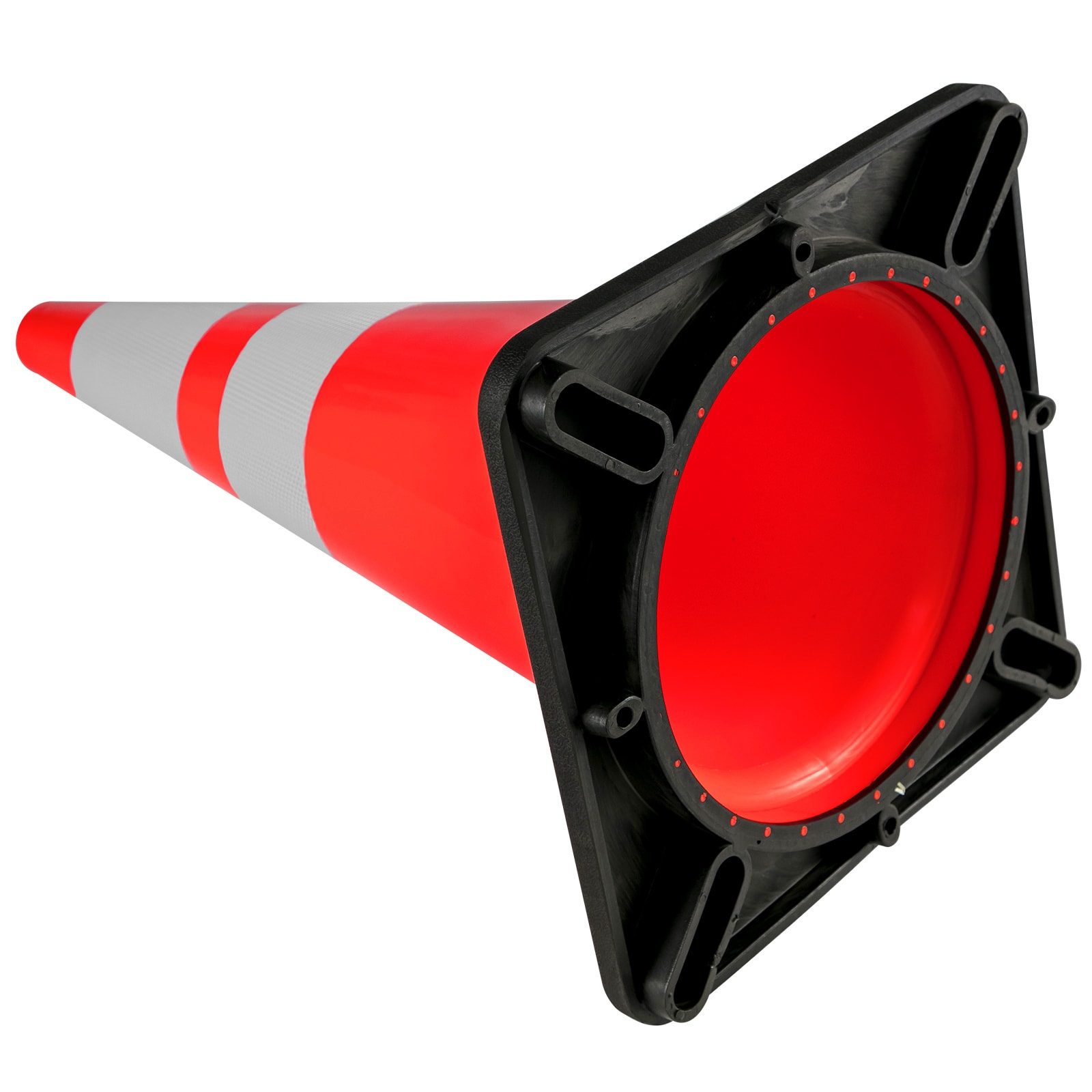 Cono de seguridad vial naranja de 36 pulgadas, paquete de 6 - VEVOR 36INHDBJMLZ6PCS01V0