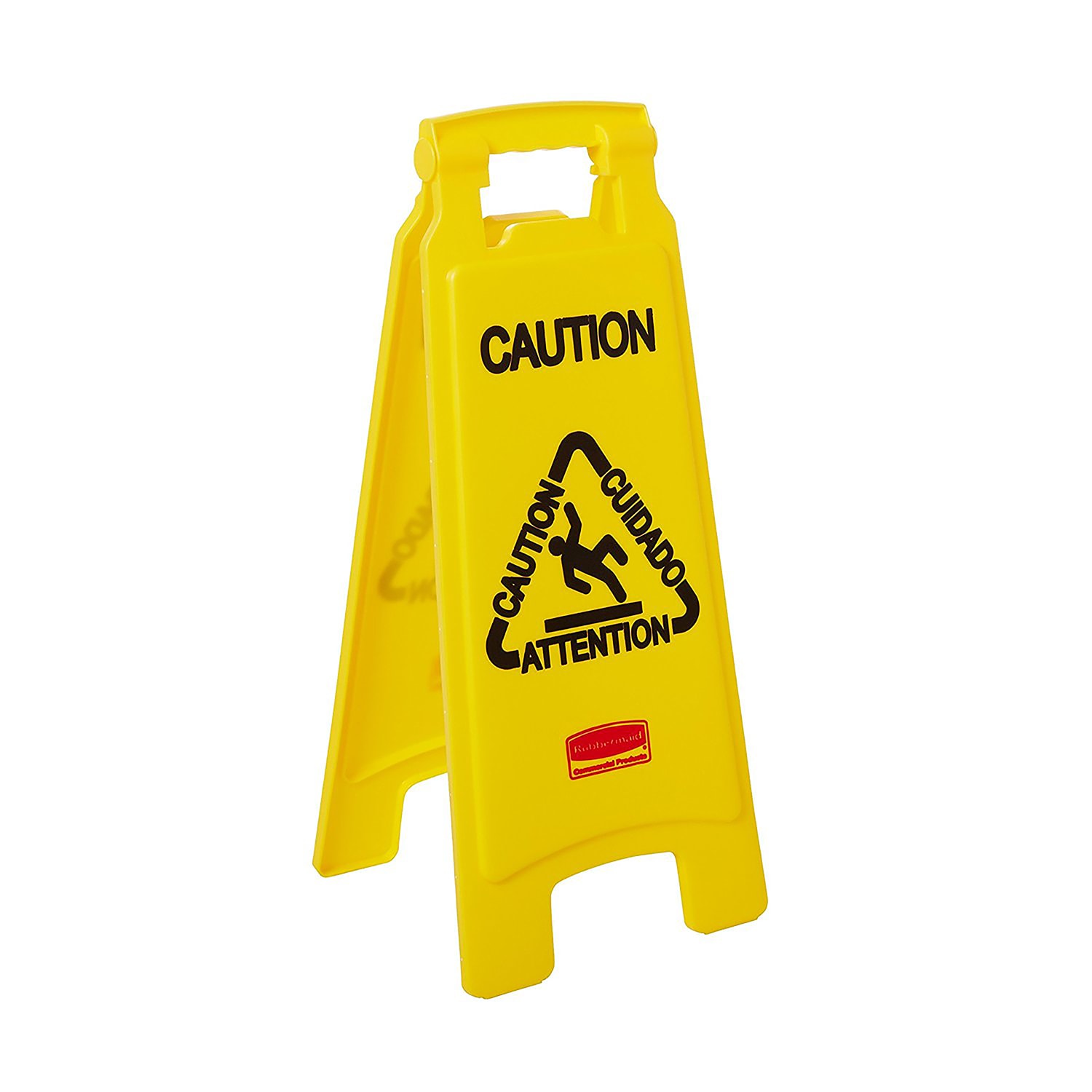 Señal de tráfico de seguridad amarilla de 25 pulgadas de Rubbermaid Commercial Products FG611200YEL