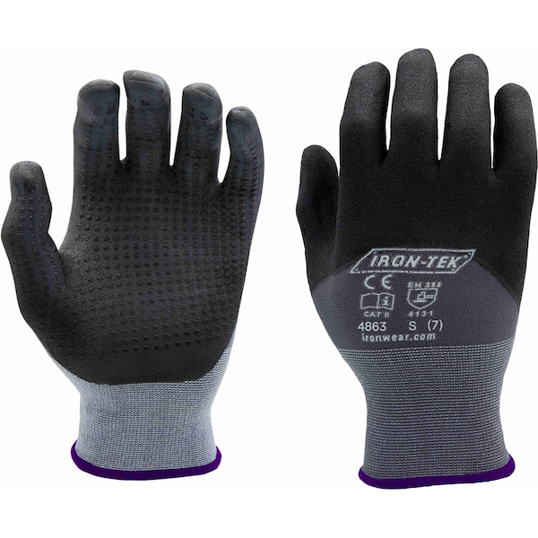 Guante resistente a cortes Ironwear Strong Grip A4 | Alta destreza y sensibilidad | Revestimiento transpirable PR - 4863-SM