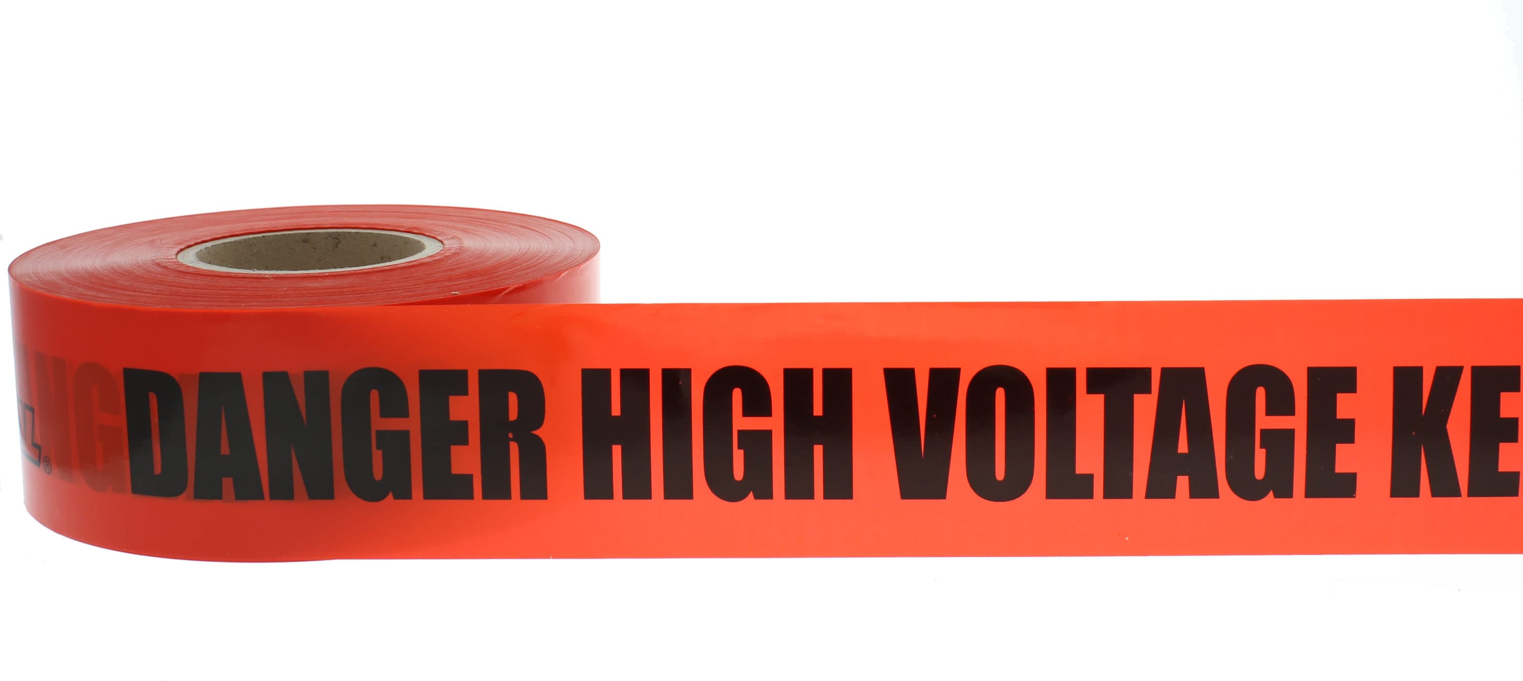 Cinta de seguridad de polietileno rojo de advertencia IDEAL de 3.0 pulgadas de ancho x 1000 pies de largo 42-052