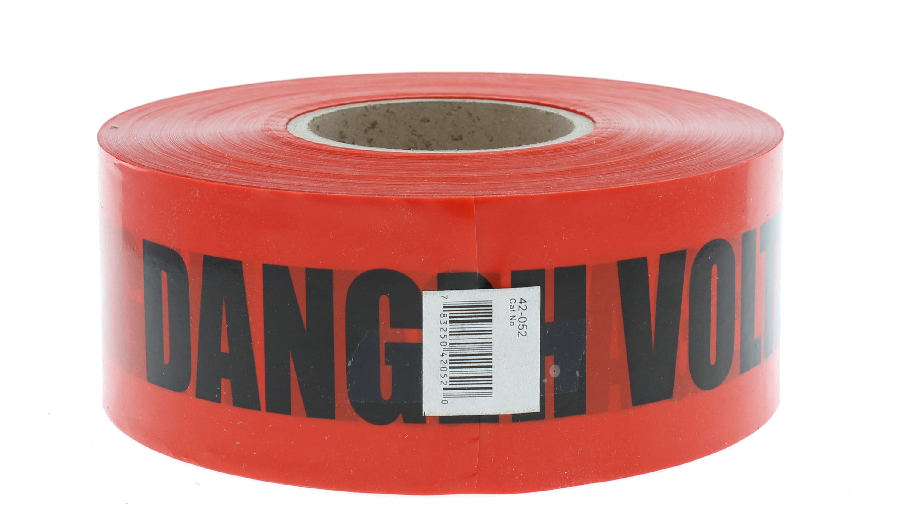 Cinta de seguridad de polietileno rojo de advertencia IDEAL de 3.0 pulgadas de ancho x 1000 pies de largo 42-052
