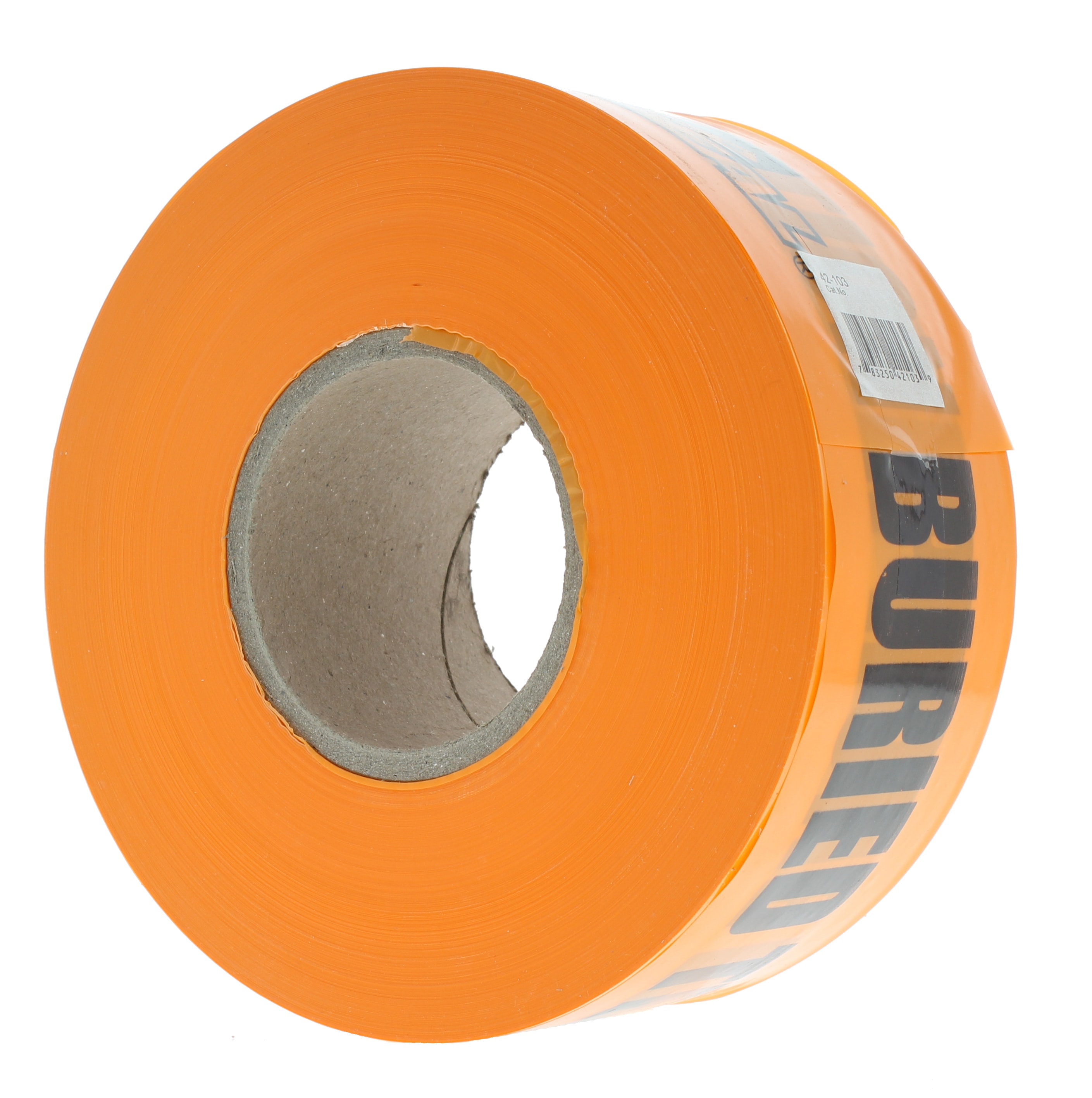 Cinta de advertencia de seguridad de polietileno naranja IDEAL de 3.0 pulgadas de ancho x 1000 pies de largo 42-103