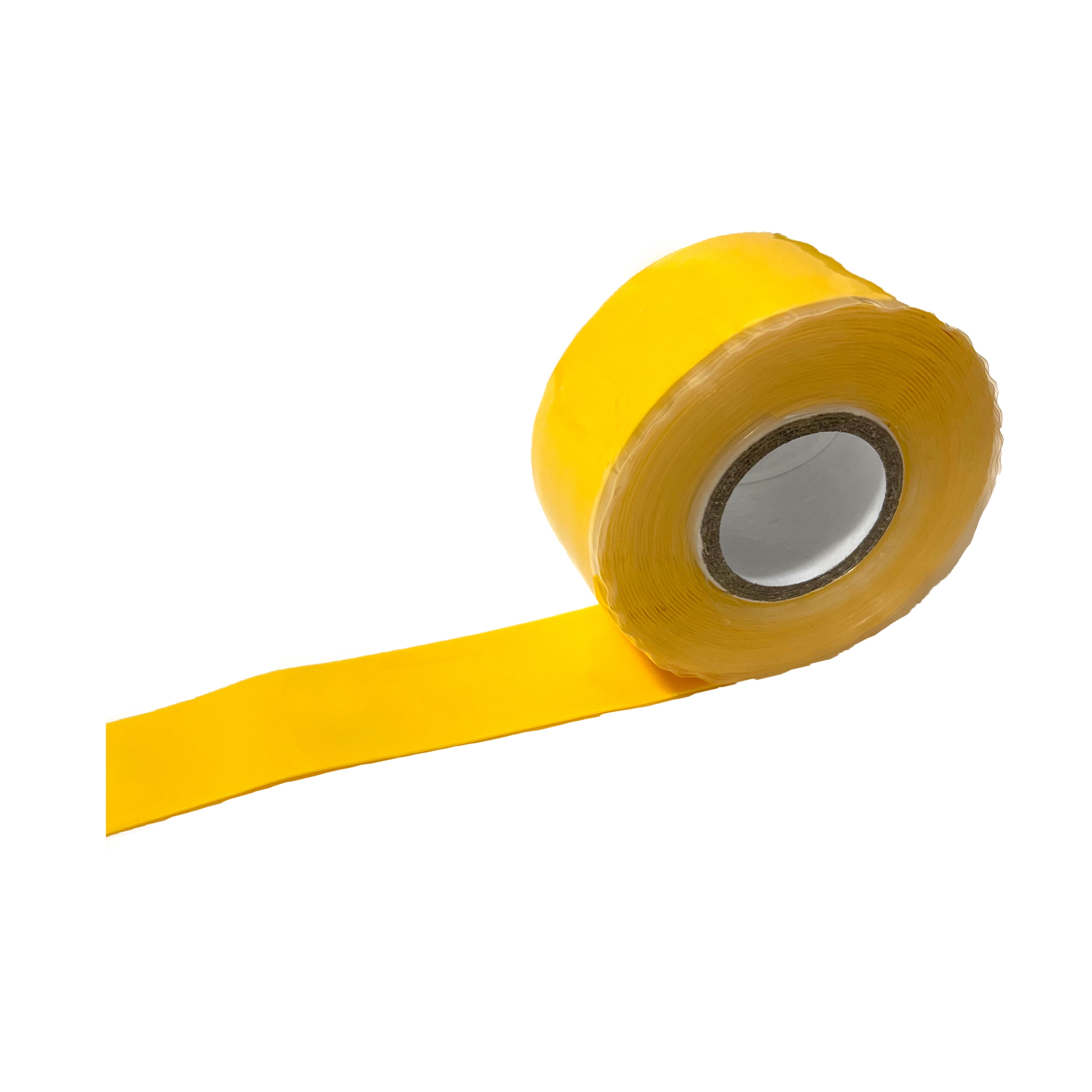 Cinta de seguridad de silicona amarilla DEWALT de 1.5 pulgadas de ancho x 12 pies de largo con agarre para herramientas DXDP810100