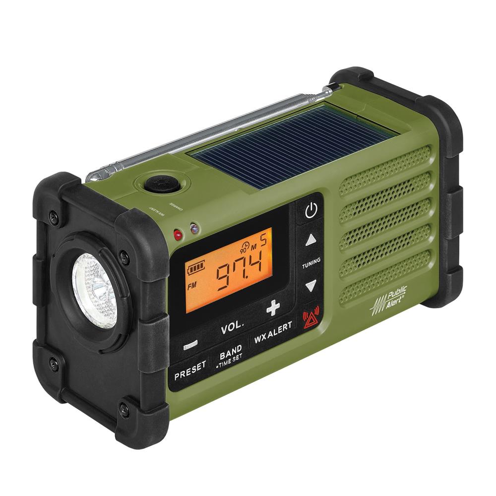 Radio del tiempo AM/FM con reloj SG-112 de Sangean