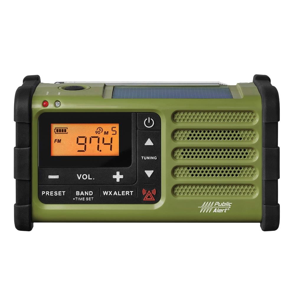 Radio del tiempo AM/FM con reloj SG-112 de Sangean