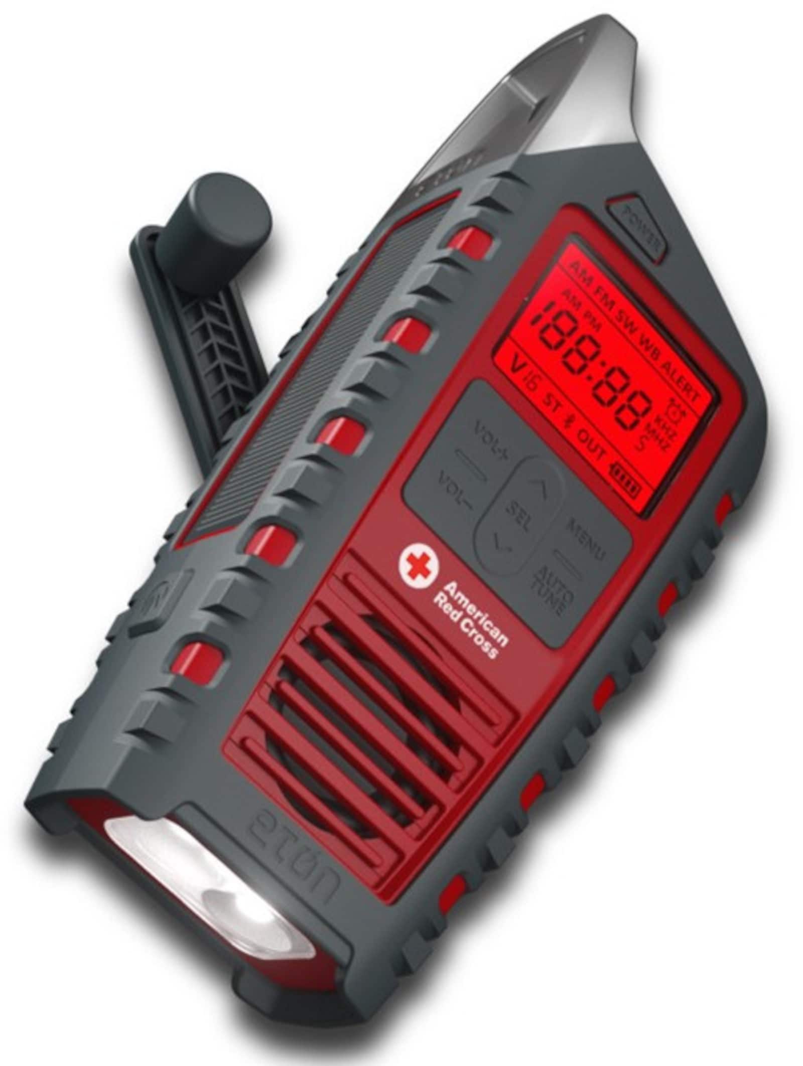 Radio meteorológica AM/FM con reloj Eton ARCODYSSEY.