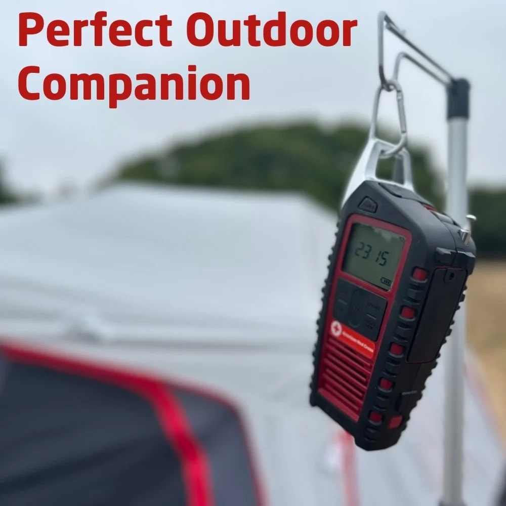 Radio meteorológica AM/FM con reloj Eton ARCODYSSEY.