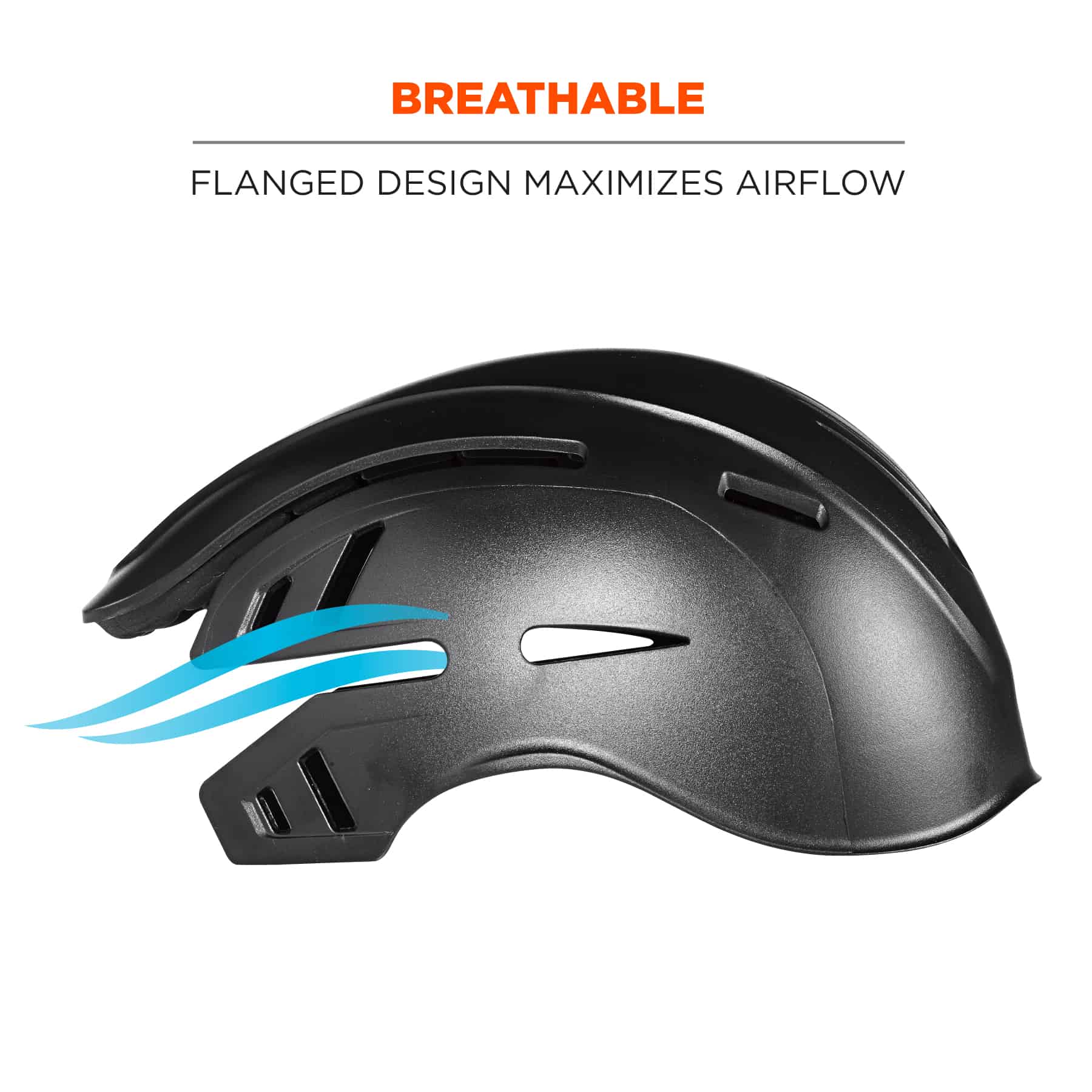 Casco de seguridad azul Ergodyne 23375