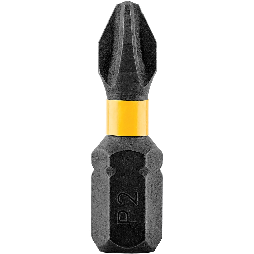 Punta de destornillador de impacto Phillips DEWALT FlexTorq de 1/4 pulg. x 1 pulg. - 2 piezas DWA1PH2IR2-Z