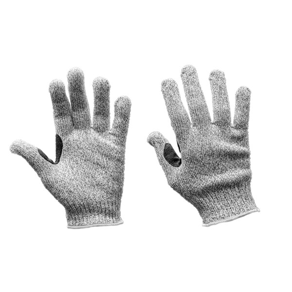 Guantes reforzados resistentes a cortes Safe Handler, blancos, grandes, PR - BLSH-HD-CRG1-L-W