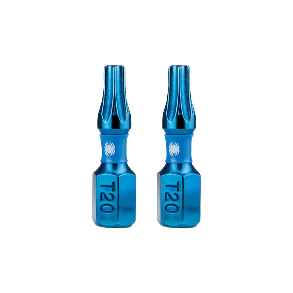 
Punta para destornillador de impacto Torx Spyder Mach-Blue T20 de 1/4 pulgadas x 1 pulgada, 2 piezas 19041