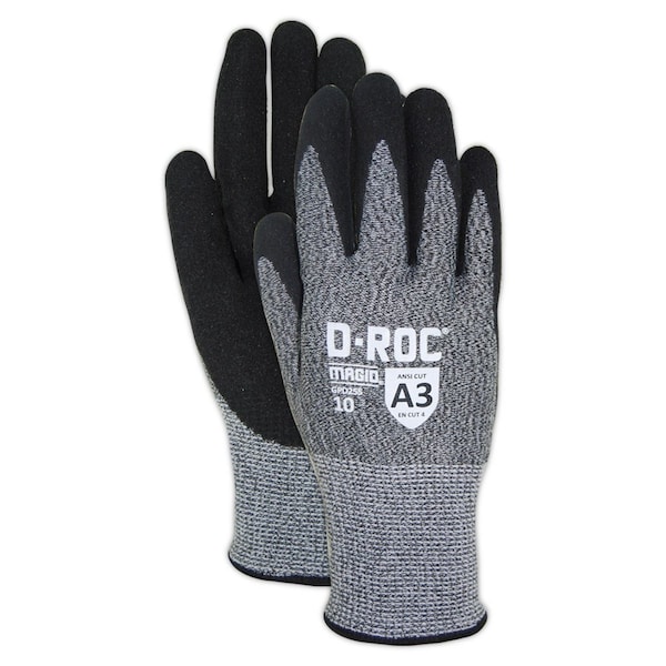 Guantes Recubiertos Magid, Sal y Pimienta - GPD255-12