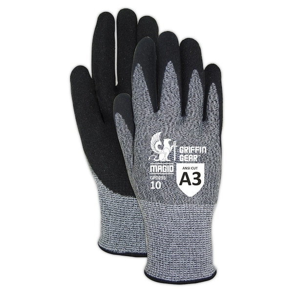 Guantes Recubiertos Magid, Sal y Pimienta - GPD255-12