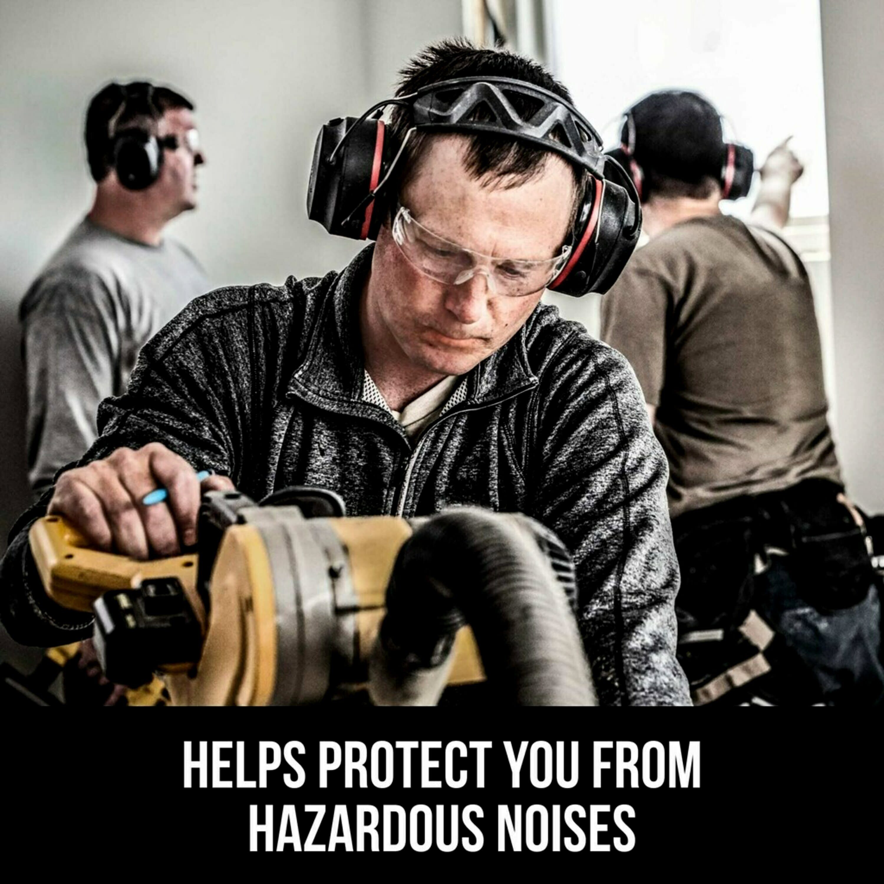 Protectores auditivos inalámbricos reutilizables de 3M con compatibilidad Bluetooth Reducción de ruido de 25 db Clasificación de reducción de ruido 90545H1-DC-PS