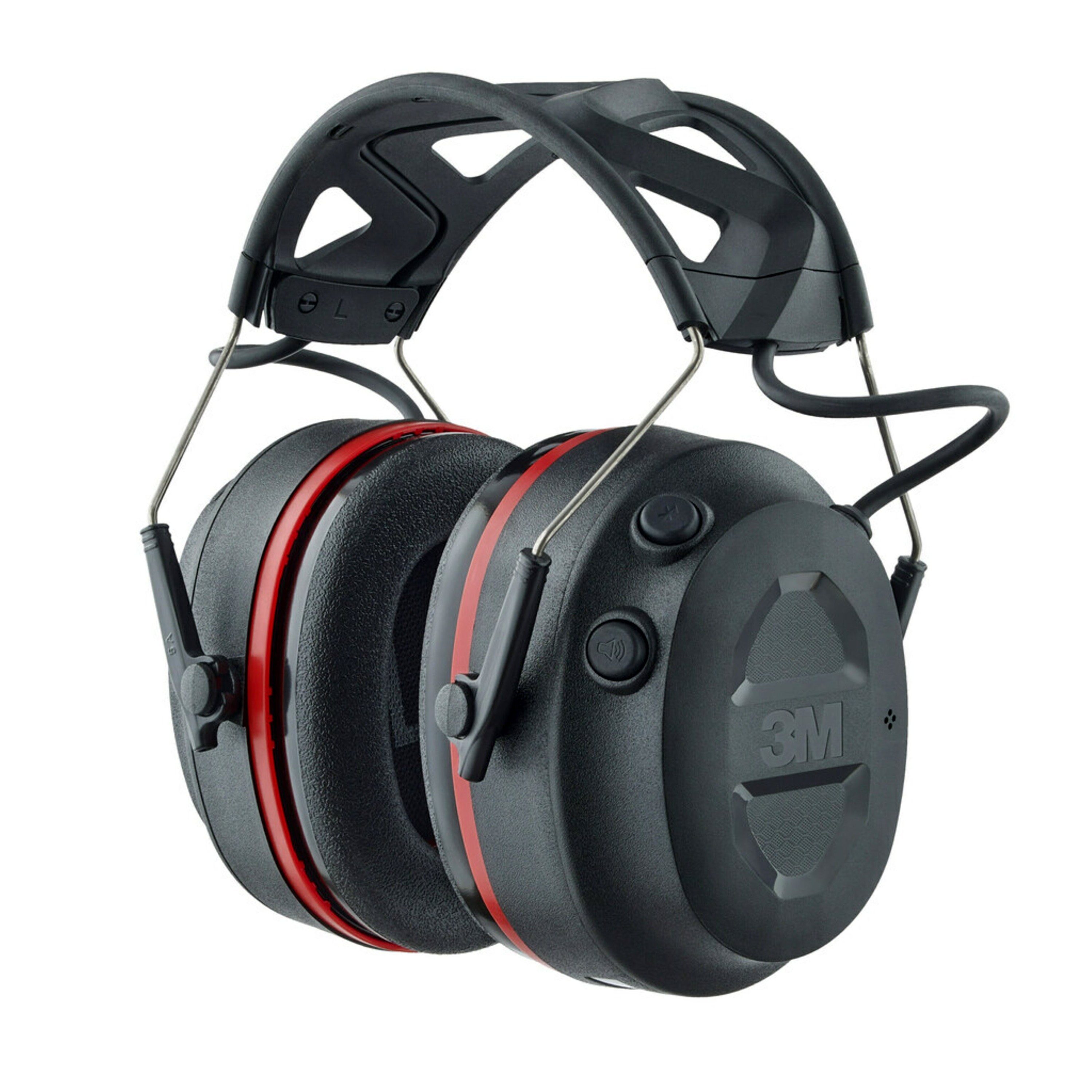 Protectores auditivos inalámbricos reutilizables de 3M con compatibilidad Bluetooth Reducción de ruido de 25 db Clasificación de reducción de ruido 90545H1-DC-PS