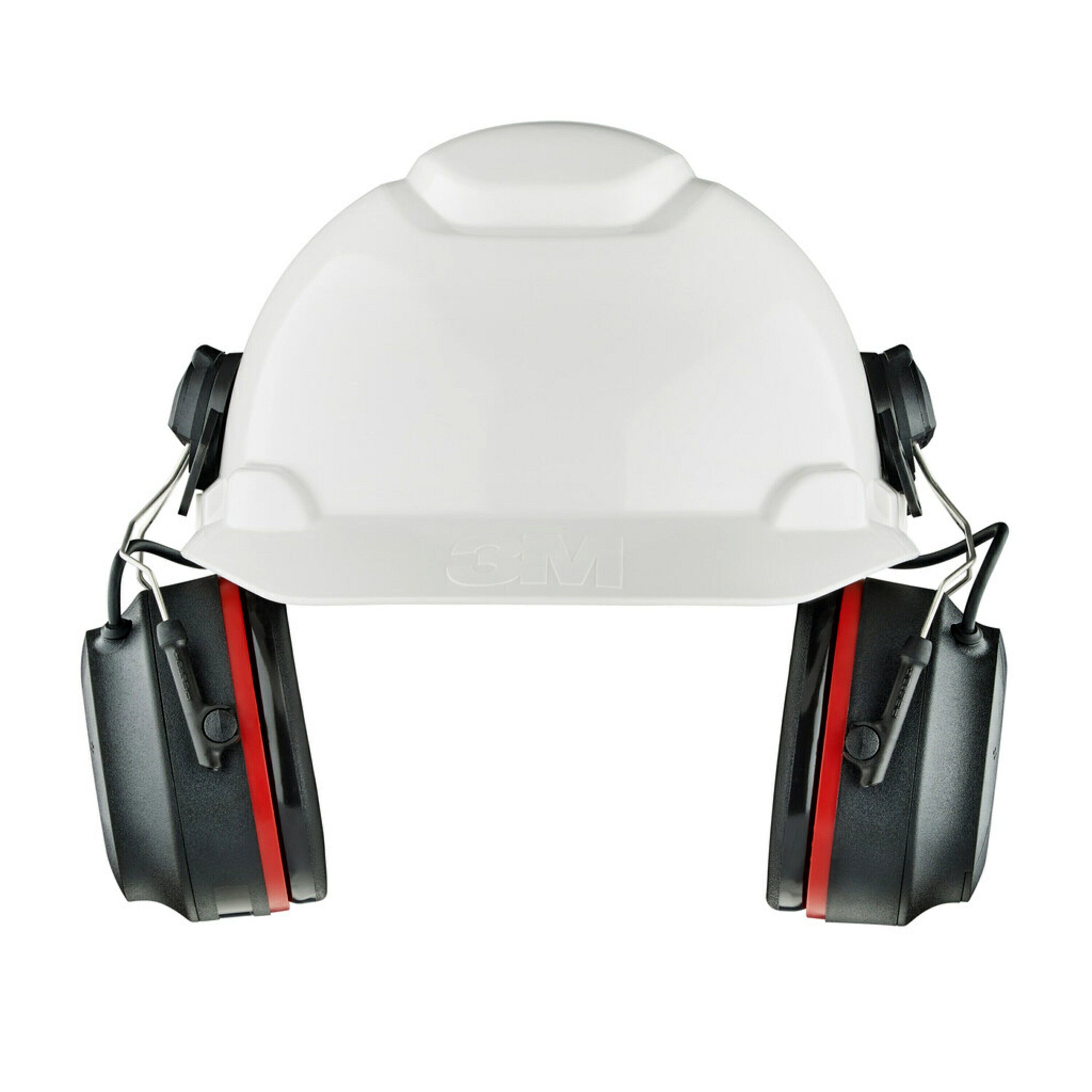 Protectores auditivos inalámbricos reutilizables de 3M con compatibilidad Bluetooth Reducción de ruido de 25 db Clasificación de reducción de ruido 90545H1-DC-PS