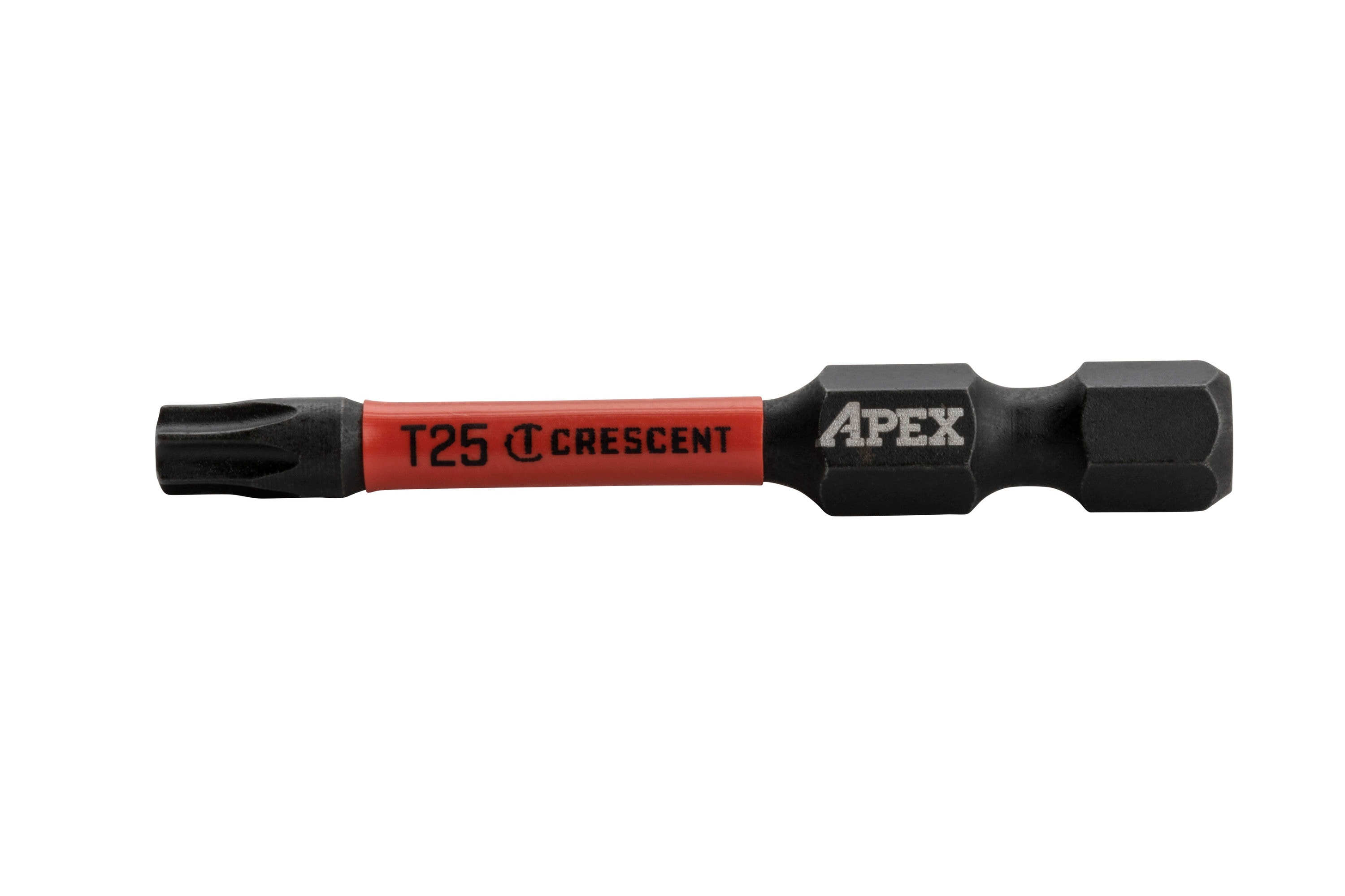 Juego de puntas para destornillador de impacto Crescent de 1/4 de pulgada por 2 pulgadas, Torx, 2 piezas CAVB2T25-2