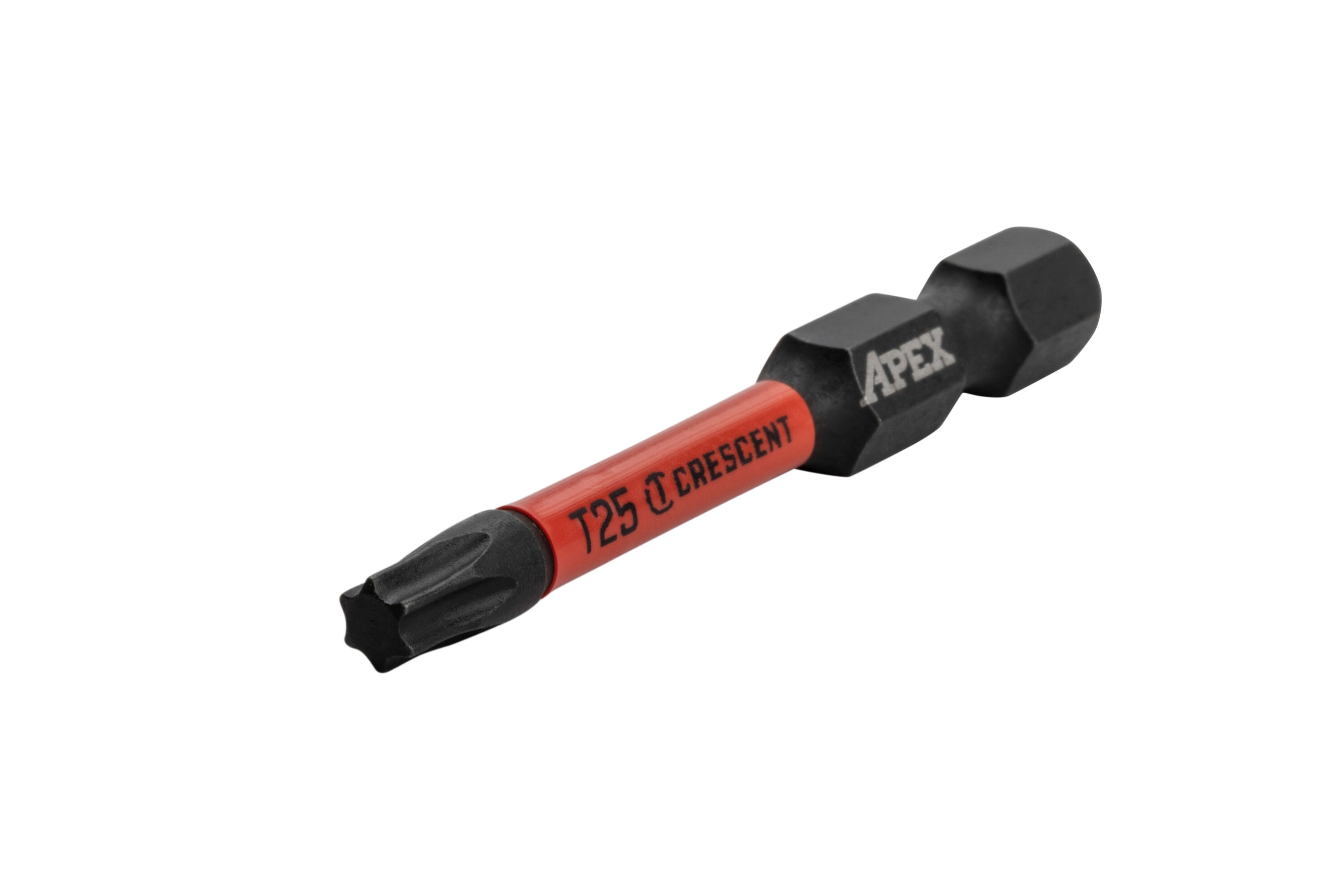 Juego de puntas para destornillador de impacto Crescent de 1/4 de pulgada por 2 pulgadas, Torx, 2 piezas CAVB2T25-2