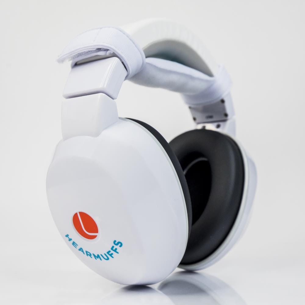 Protectores auditivos inalámbricos reutilizables Lucid Audio para niños con clasificación de reducción de ruido de 22 dB LA-KIDS-PM-WH.