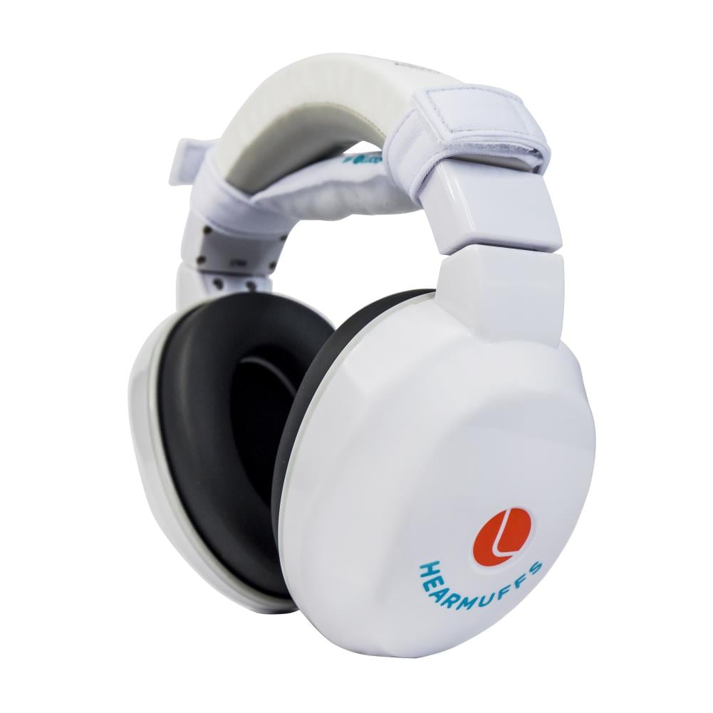 Protectores auditivos inalámbricos reutilizables Lucid Audio para niños con clasificación de reducción de ruido de 22 dB LA-KIDS-PM-WH.