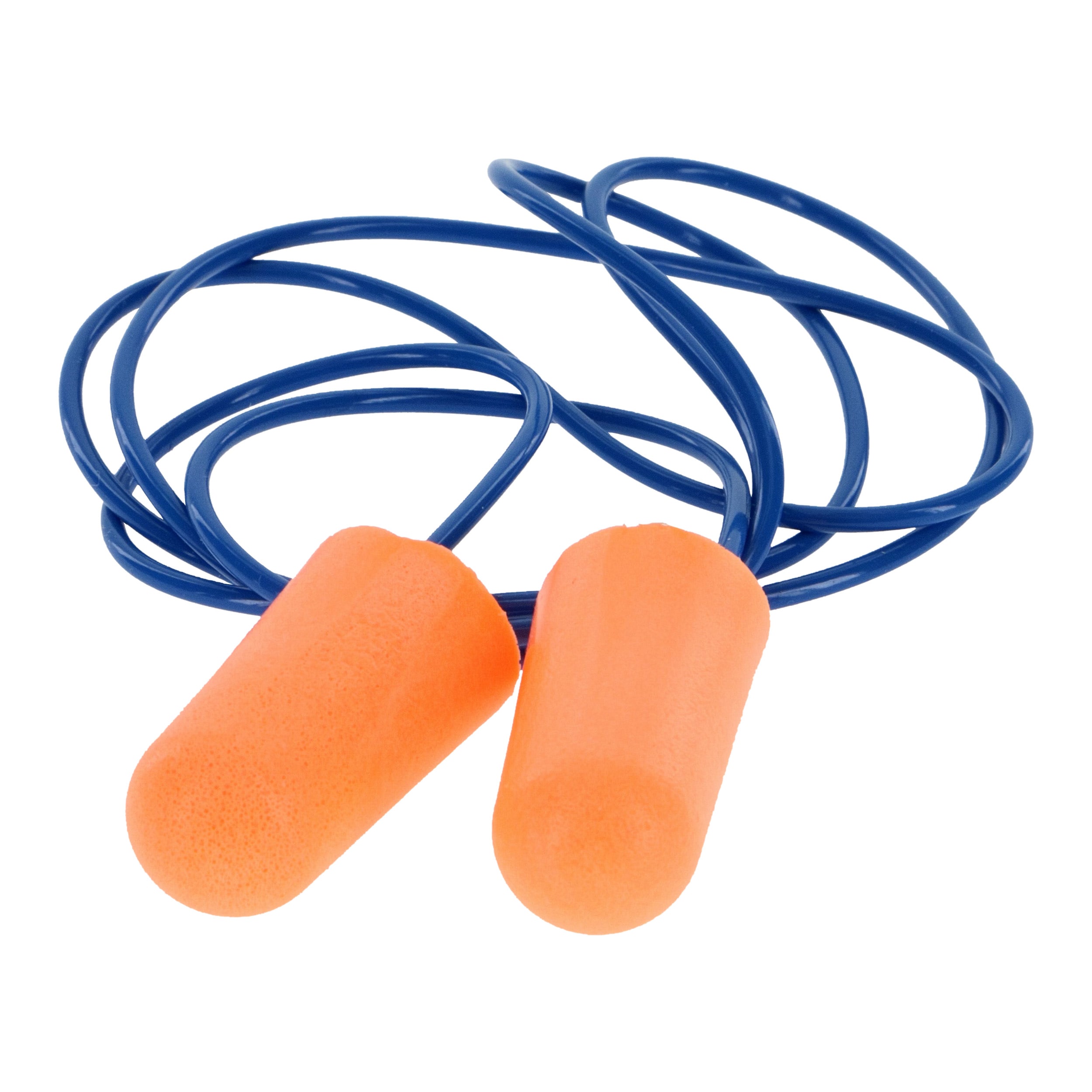 Tapones para los oídos con cordón para protección auditiva HEAROS 80 - Paquete de 80 unidades con calificación de reducción de ruido de 32 dB 92351-80P