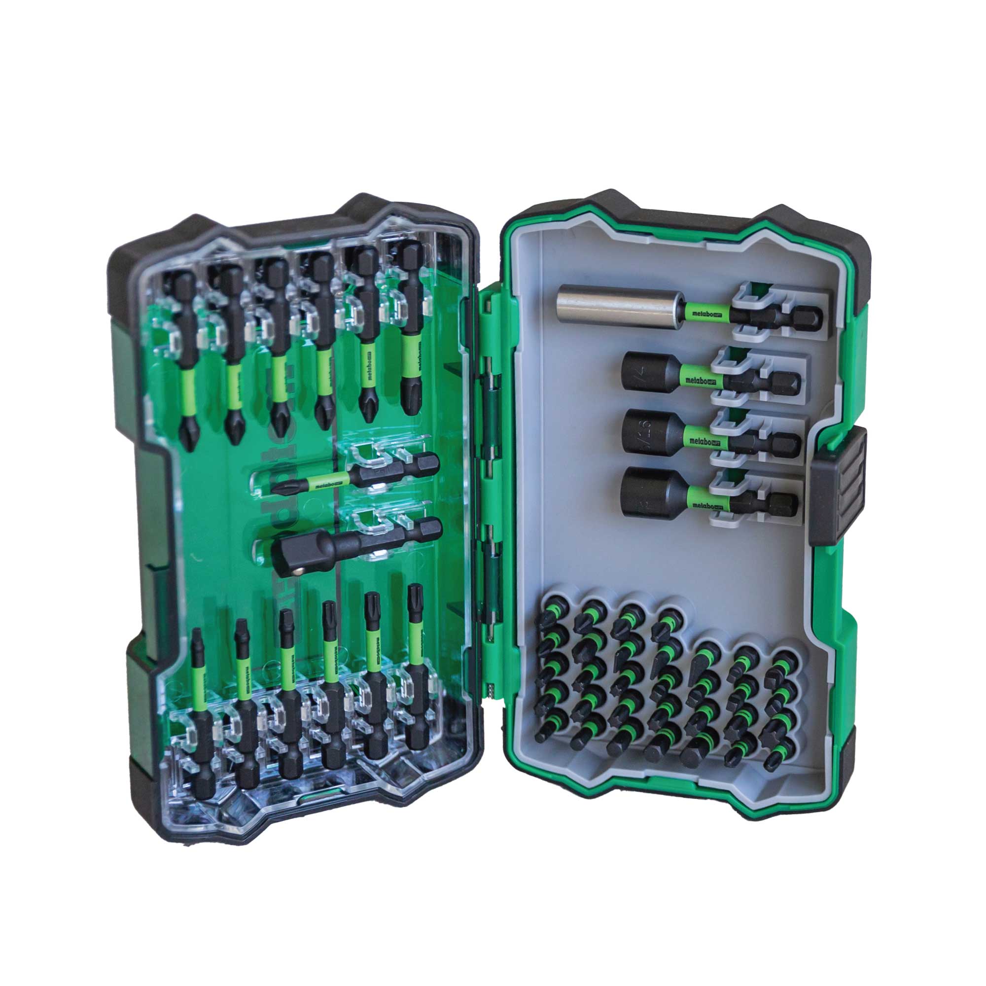 Juego de puntas de destornillador de impacto de 1/4 de pulgada Metabo HPT, 50 piezas 115850M