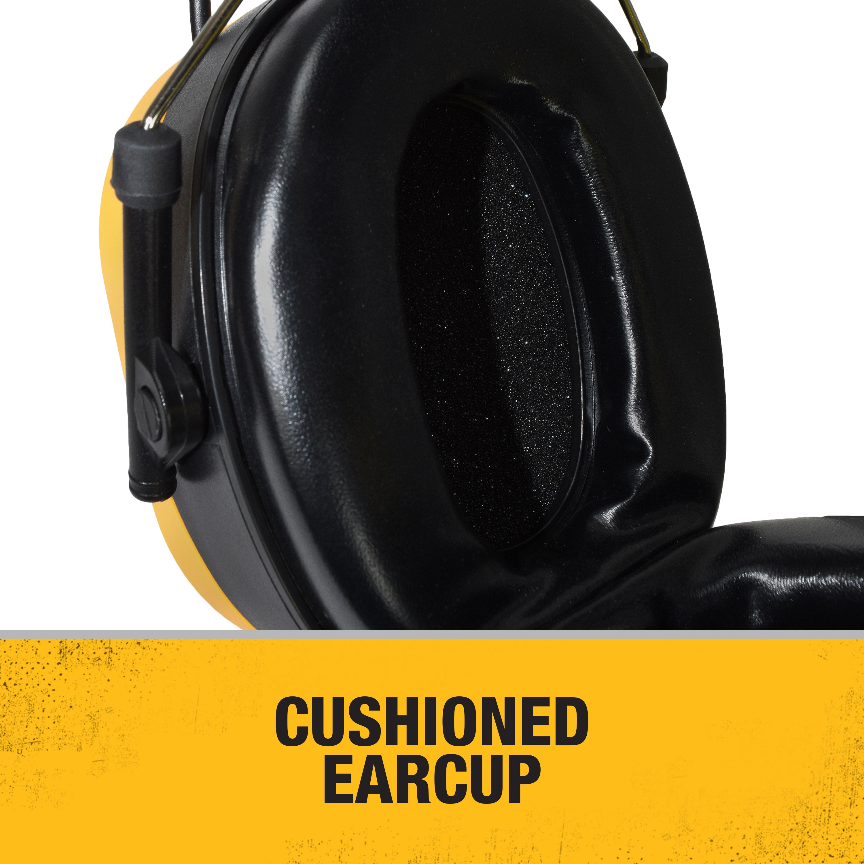 Protectores auditivos inalámbricos reutilizables DEWALT DPG17 con reducción de ruido de 25 dB.