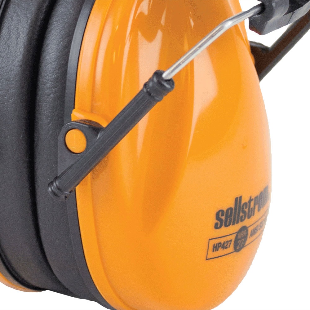 Protectores auditivos reutilizables inalámbricos Sellstrom con reducción de ruido de 27 dB NRR S23404.