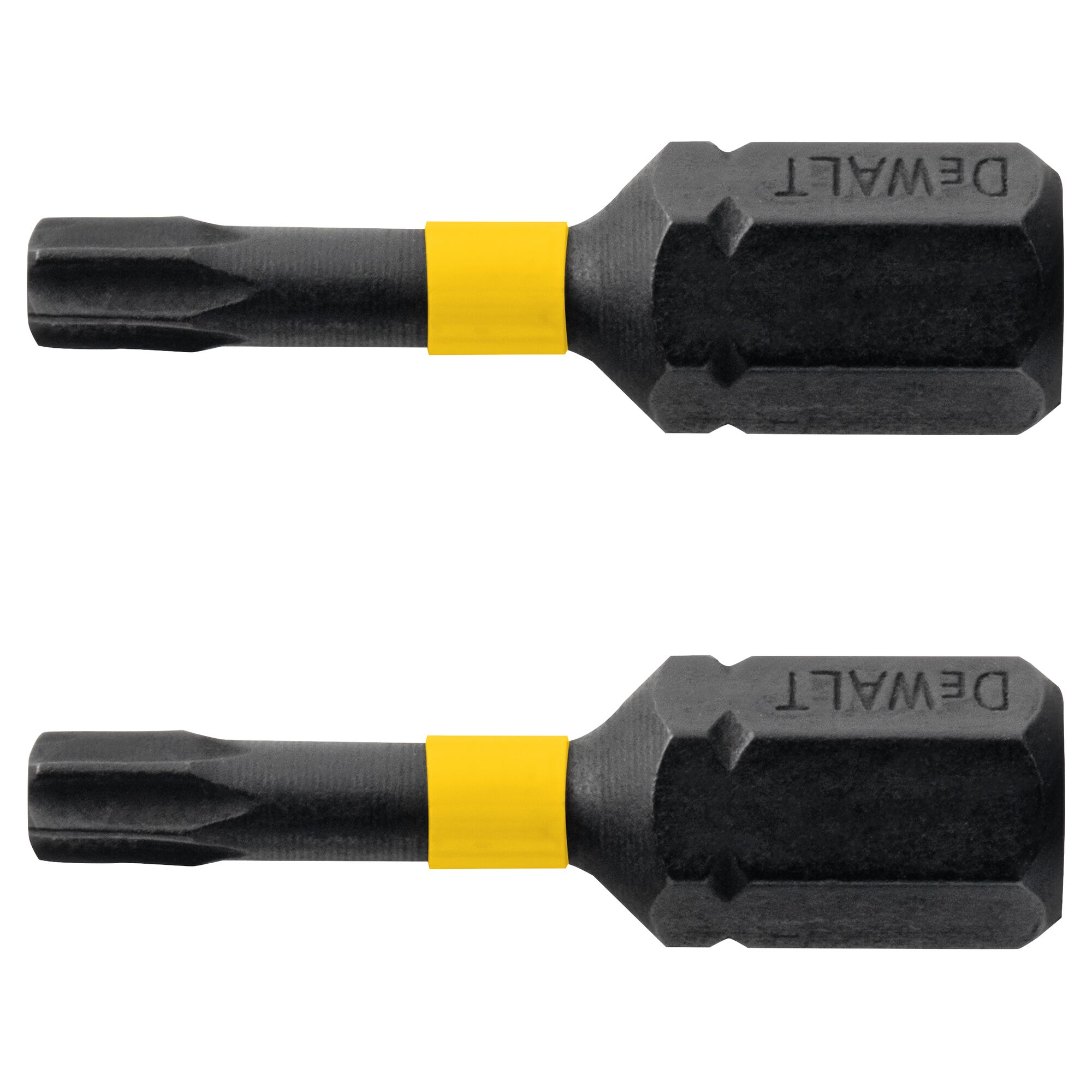 Punta de impacto Torx DEWALT FlexTorq de 1/4 pulgadas x 1 pulgada, juego de 2 piezas DWA1TX15IR2-Z