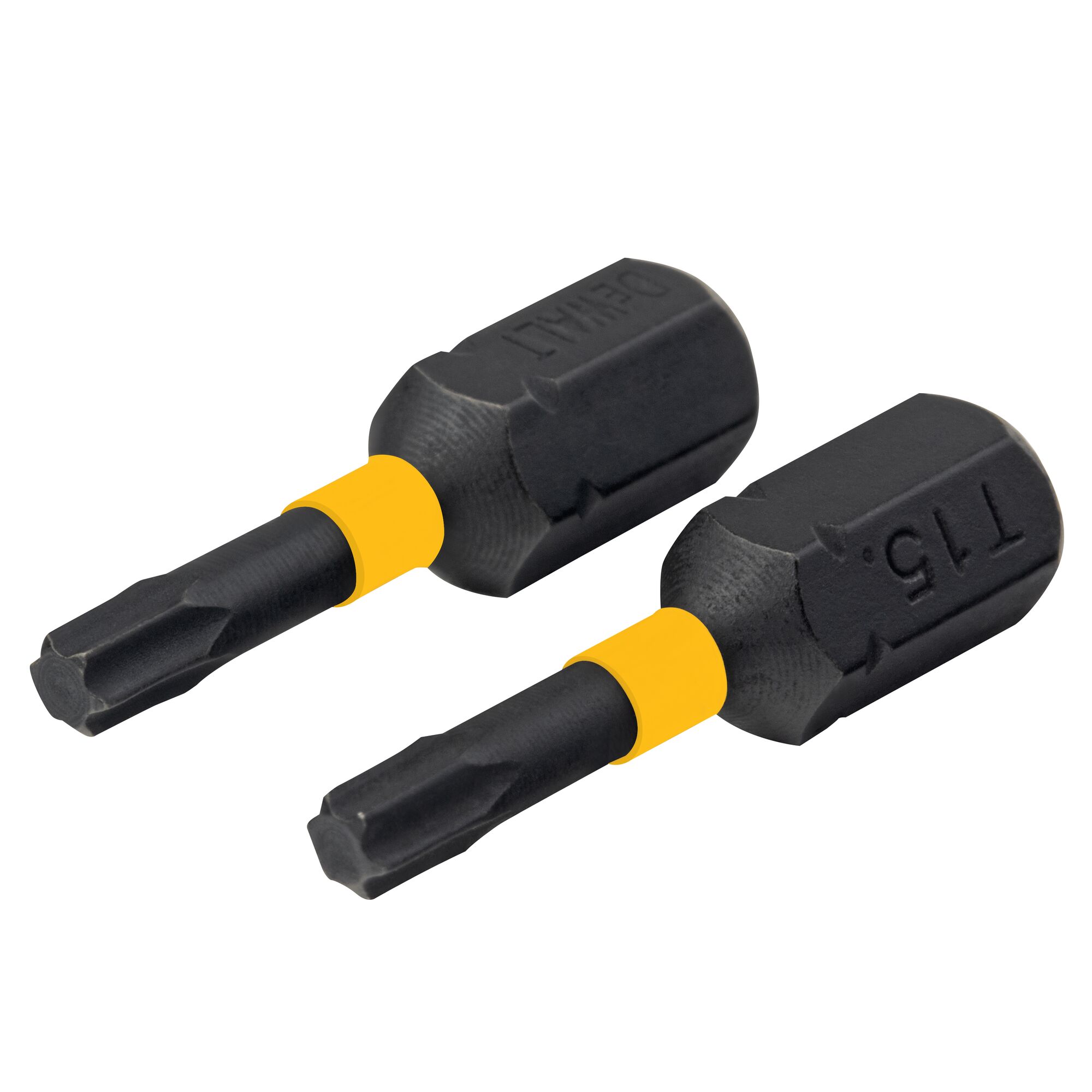 Punta de impacto Torx DEWALT FlexTorq de 1/4 pulgadas x 1 pulgada, juego de 2 piezas DWA1TX15IR2-Z