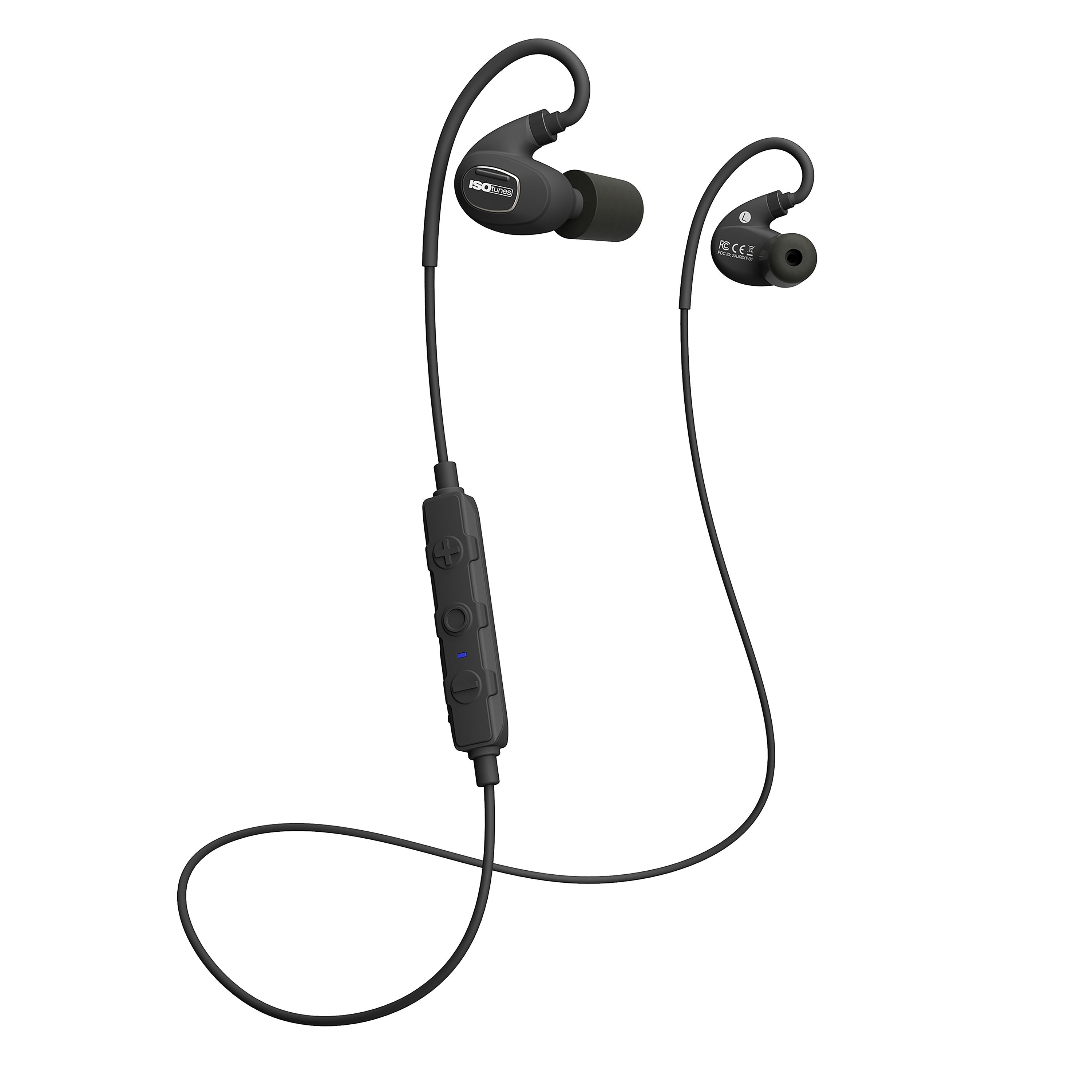 Protectores auditivos inalámbricos reutilizables ISOtunes Pro 2.0 con compatibilidad Bluetooth y reducción de ruido de 27 dB IT-23