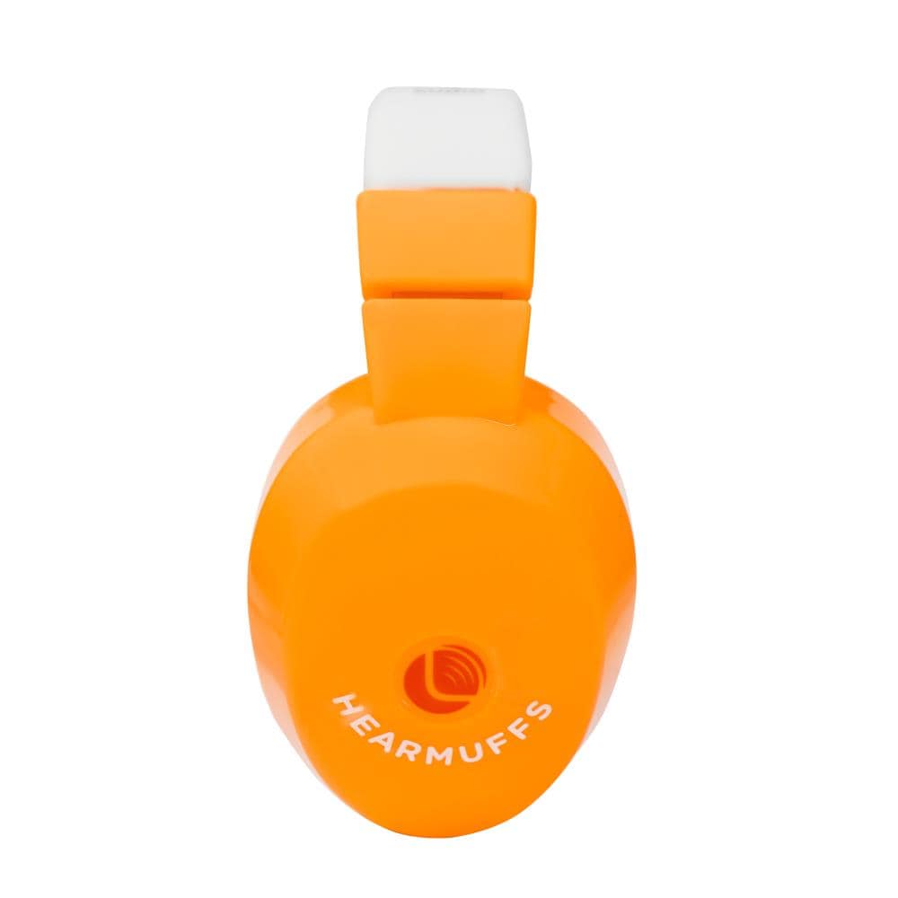 Protector auditivo inalámbrico reutilizable Lucid Audio para niños LA-KIDS-PM-OR, con reducción de ruido de 22 dB.