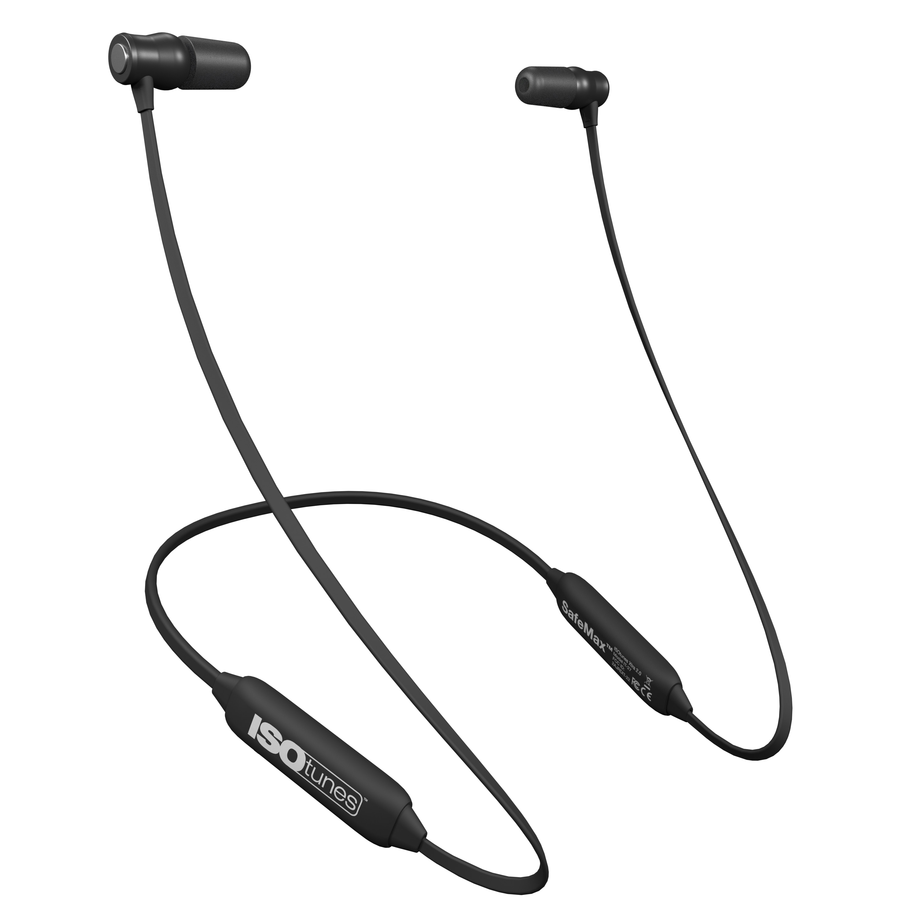 Auriculares Protectores Inalámbricos Reutilizables ISOtunes con Bluetooth, Reducción de Ruido 27 dB
