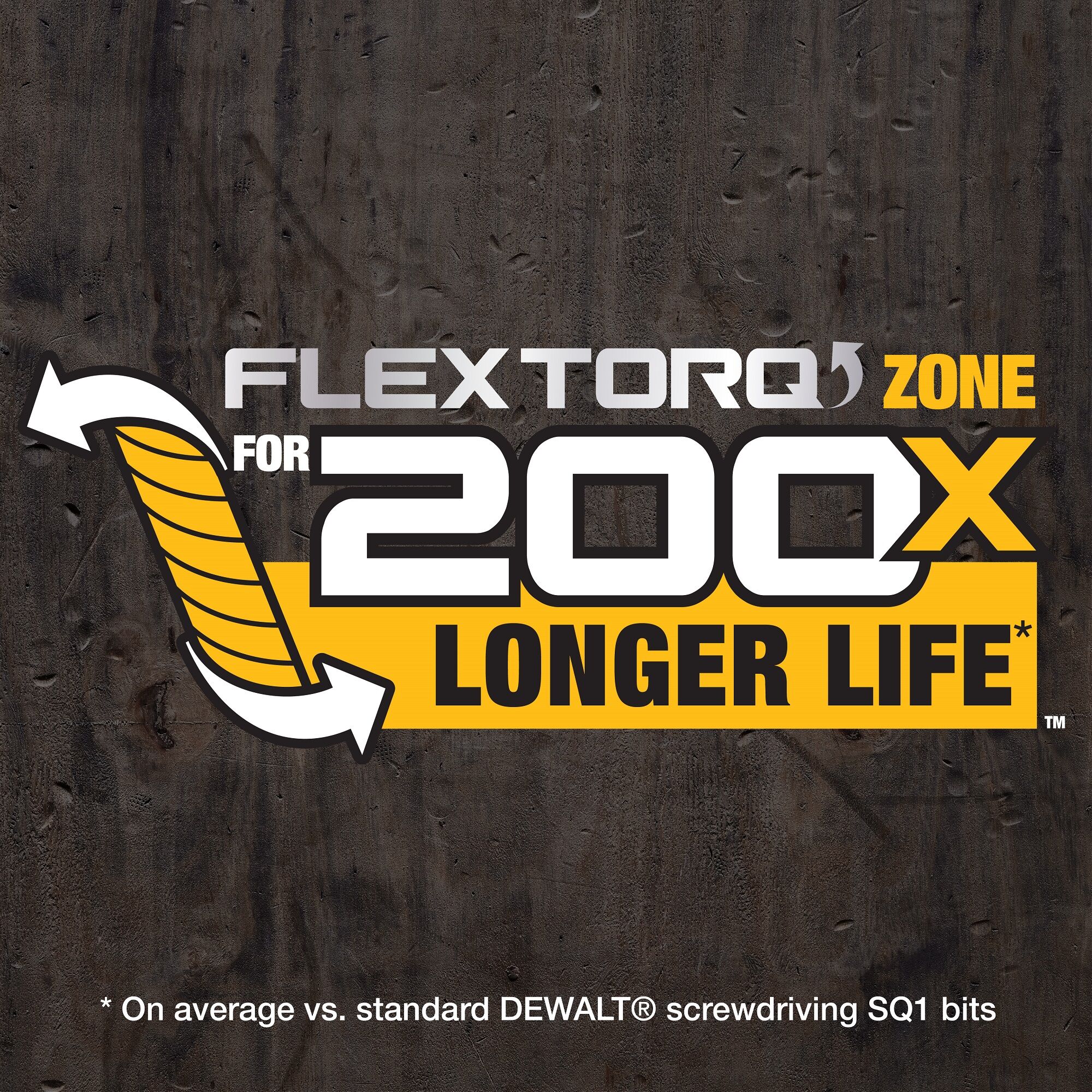 Punta de destornillador de impacto cuadrada/Robertson DEWALT Flextorq de 1/4 pulgadas x 2 pulgadas, juego de 3 piezas DWAF2SQ1IR3