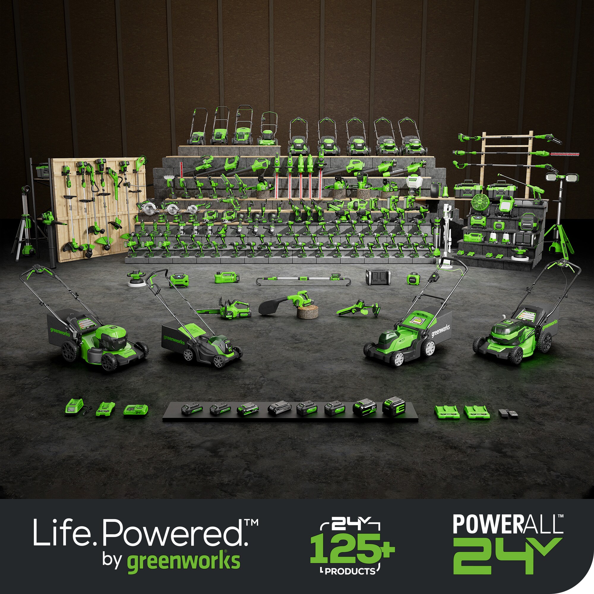 Greenworks 24-volt 1/4-pulgada Destornillador de Impacto Inalámbrico sin Escobillas (Batería incluida y Cargador incluido) 3807002