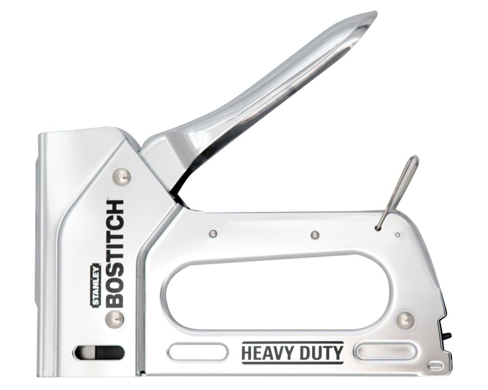 Pistola de grapas manual Bostitch, resistente para construcción, corona estrecha BT110