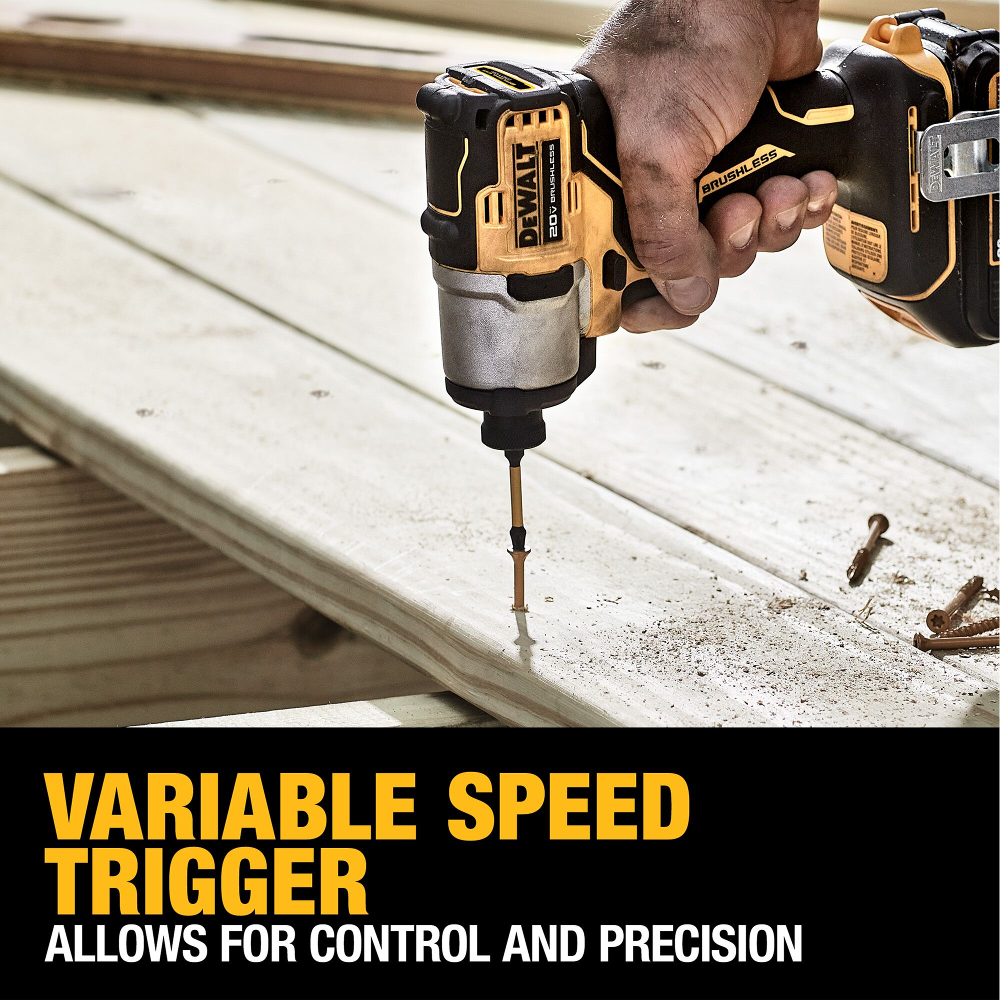 DEWALT 20-volt max Inalámbrico con Cargador y Bolsa Suave incluidos DCF840D1