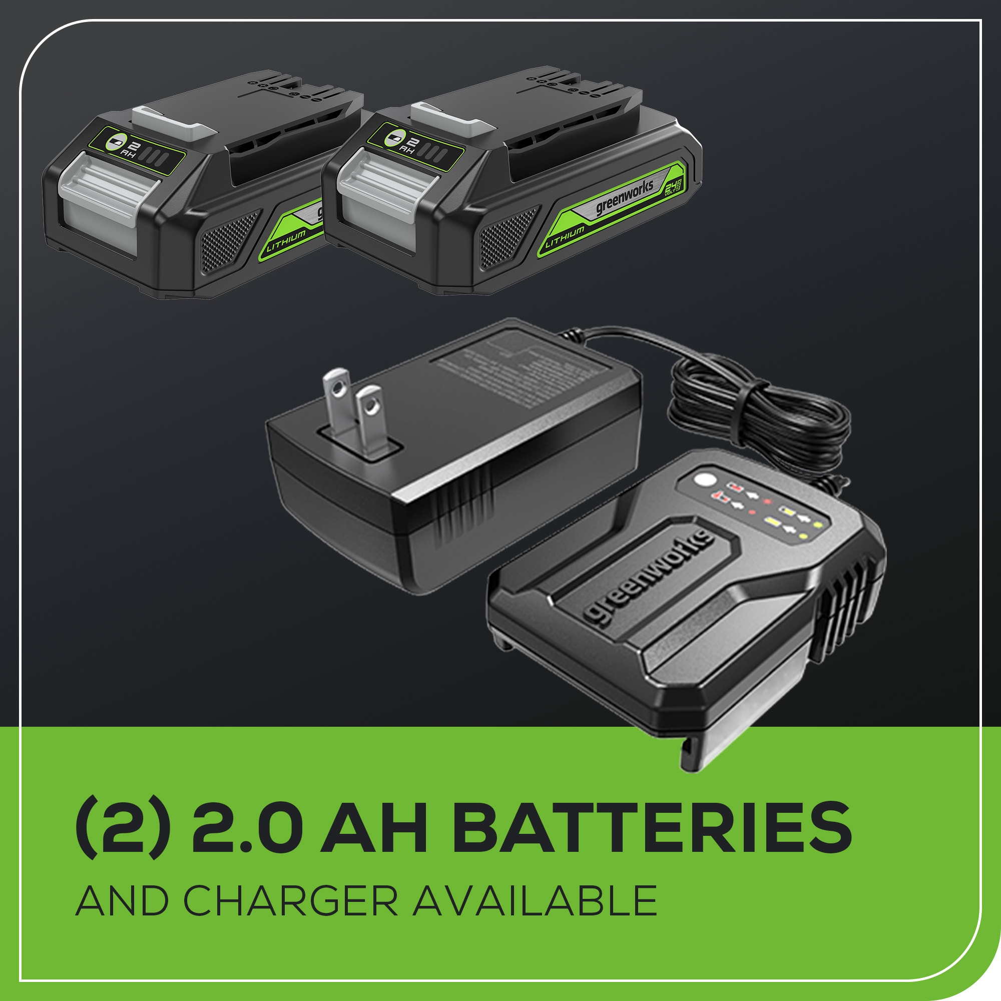 Atornillador de impacto inalámbrico sin escobillas Greenworks de 24 voltios y 1/4 pulgadas (Batería y cargador no incluidos) 3805002