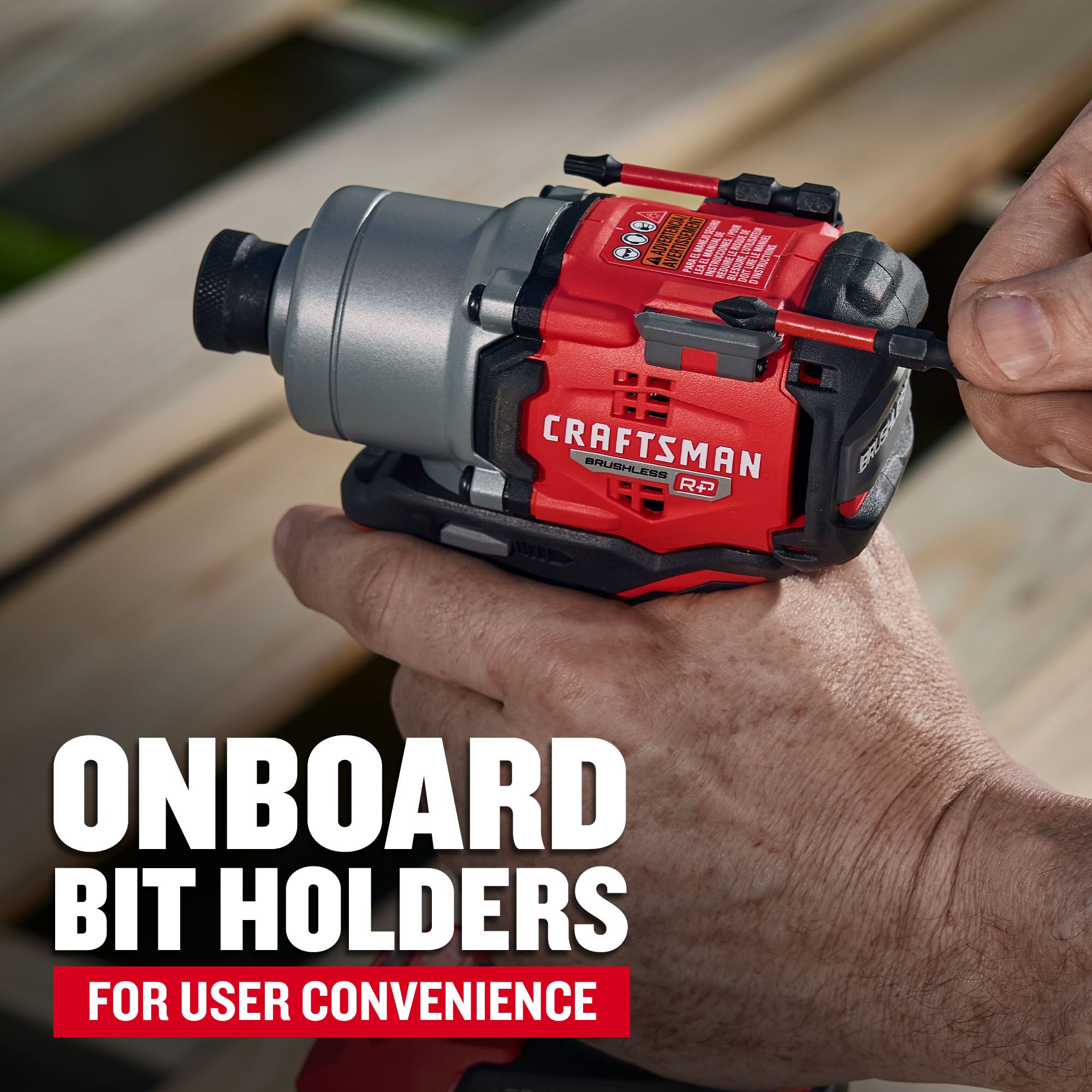CRAFTSMAN V20 RP 20-volt max 1/4-in Llave de Impacto Inalámbrica sin Escobillas (Incluye Batería, Cargador y Bolsa Suave) CMCF830D2
