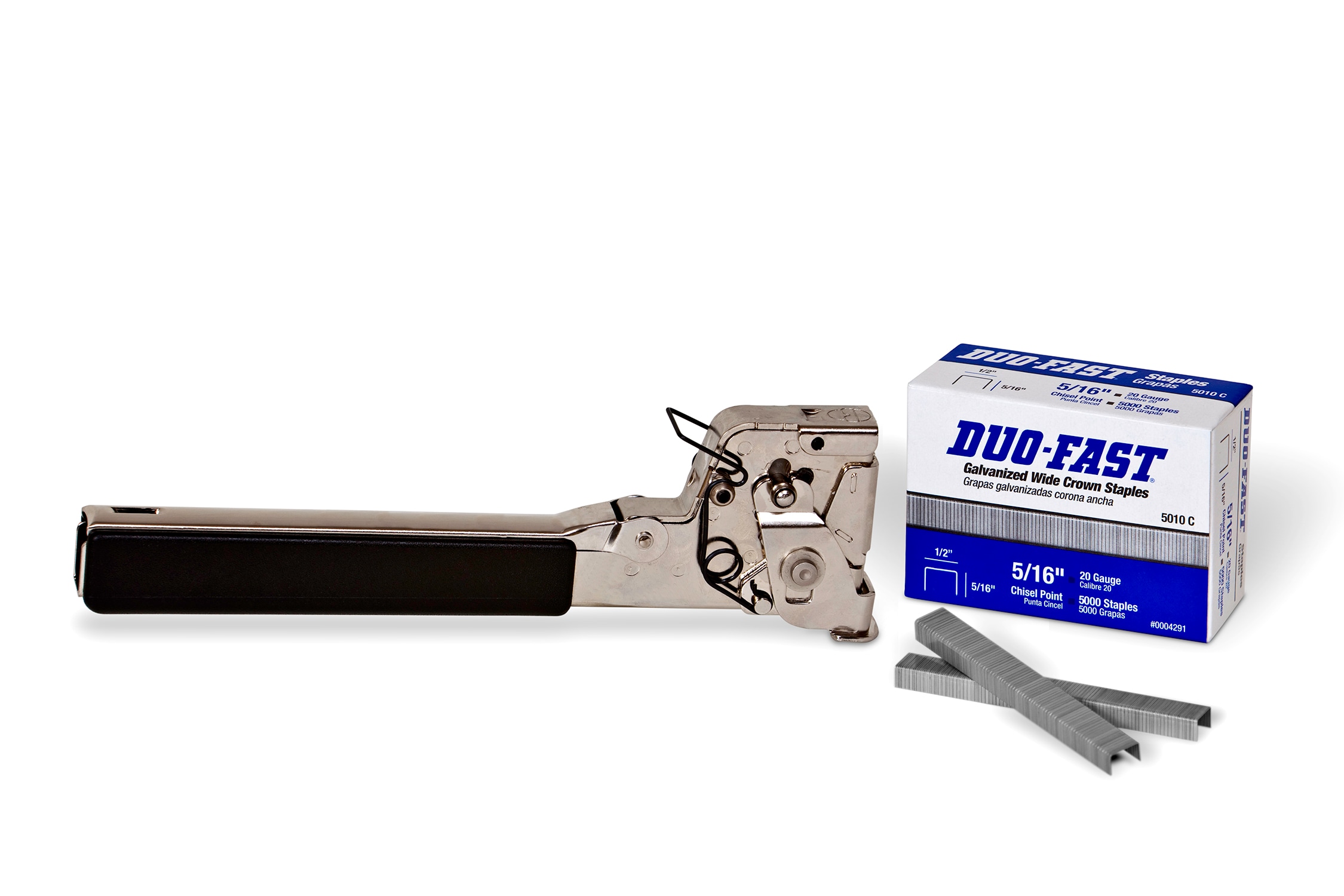 Pistola de clavos manual de doble corona Duo-Fast 5000 HT550C