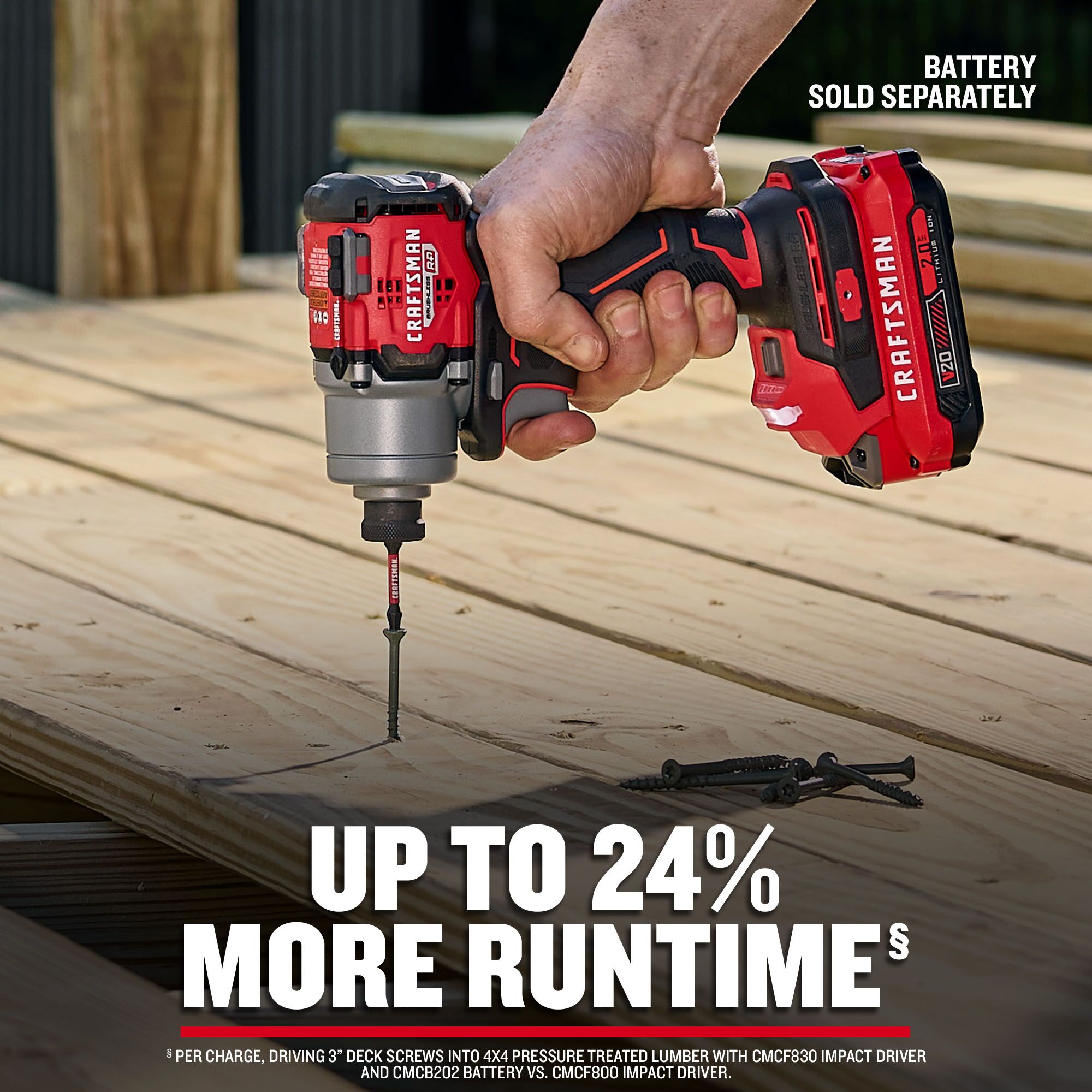 CRAFTSMAN V20 RP 20-volt max 1/4-in Inalámbrico sin escobillas de impacto (batería no incluida y cargador no incluido) CMCF830B